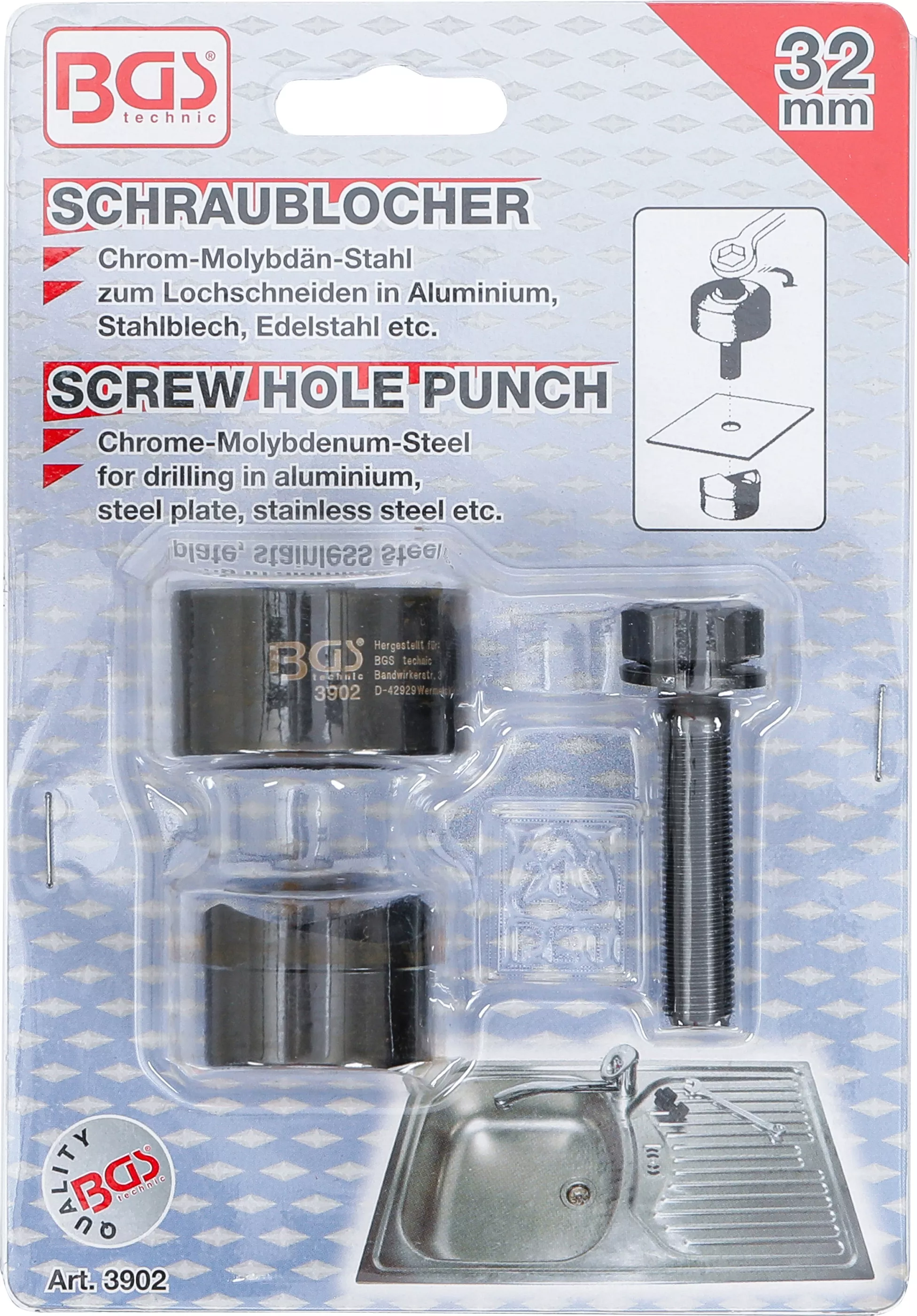 Perforator cu surub | 32 mm [4]