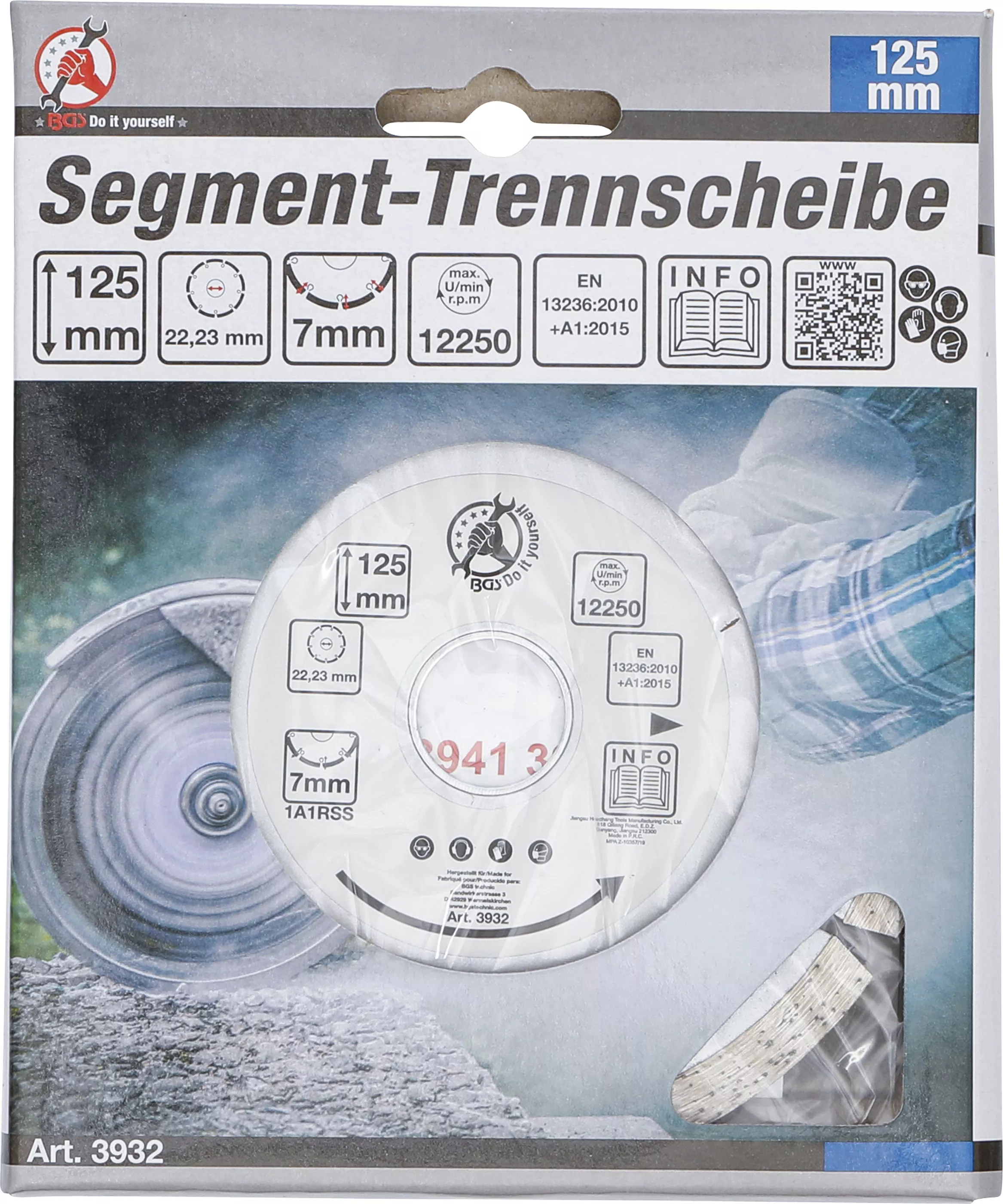 Disc de taiere cu segmenti | o 125 mm [3]