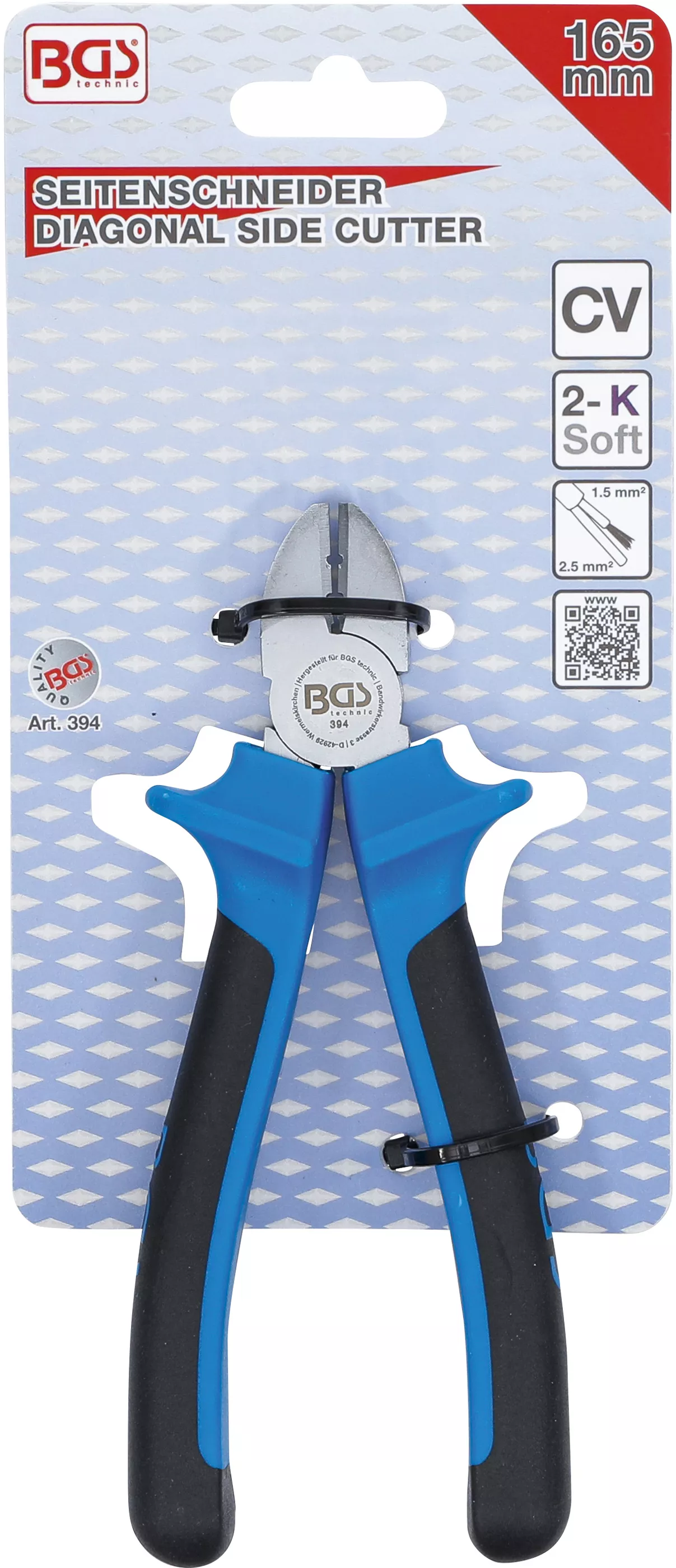 Cleste cu taietura laterala | Functie dezizolare | 165 mm [6]