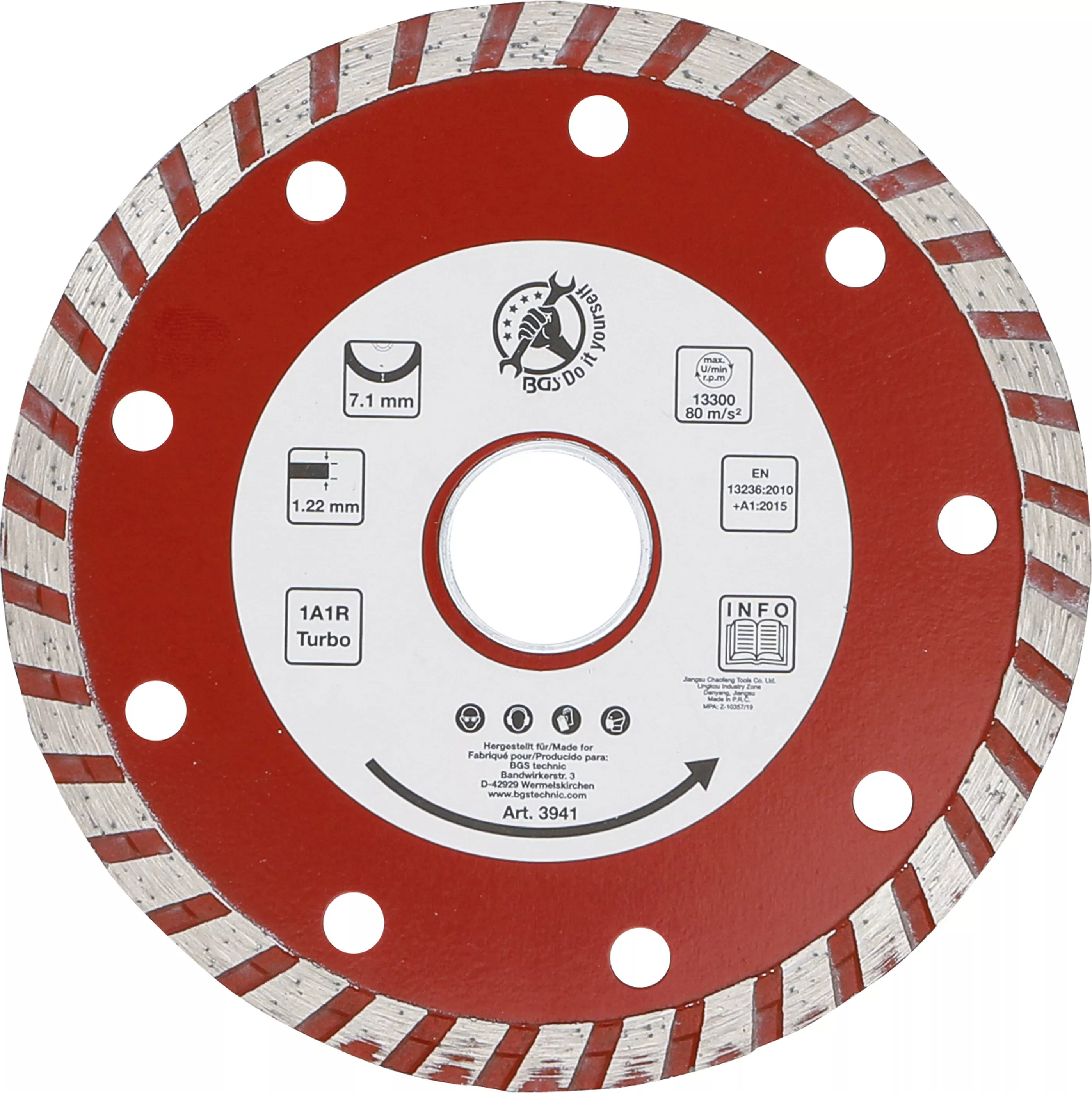 Disc taiere turbo | o 115 mm [1]