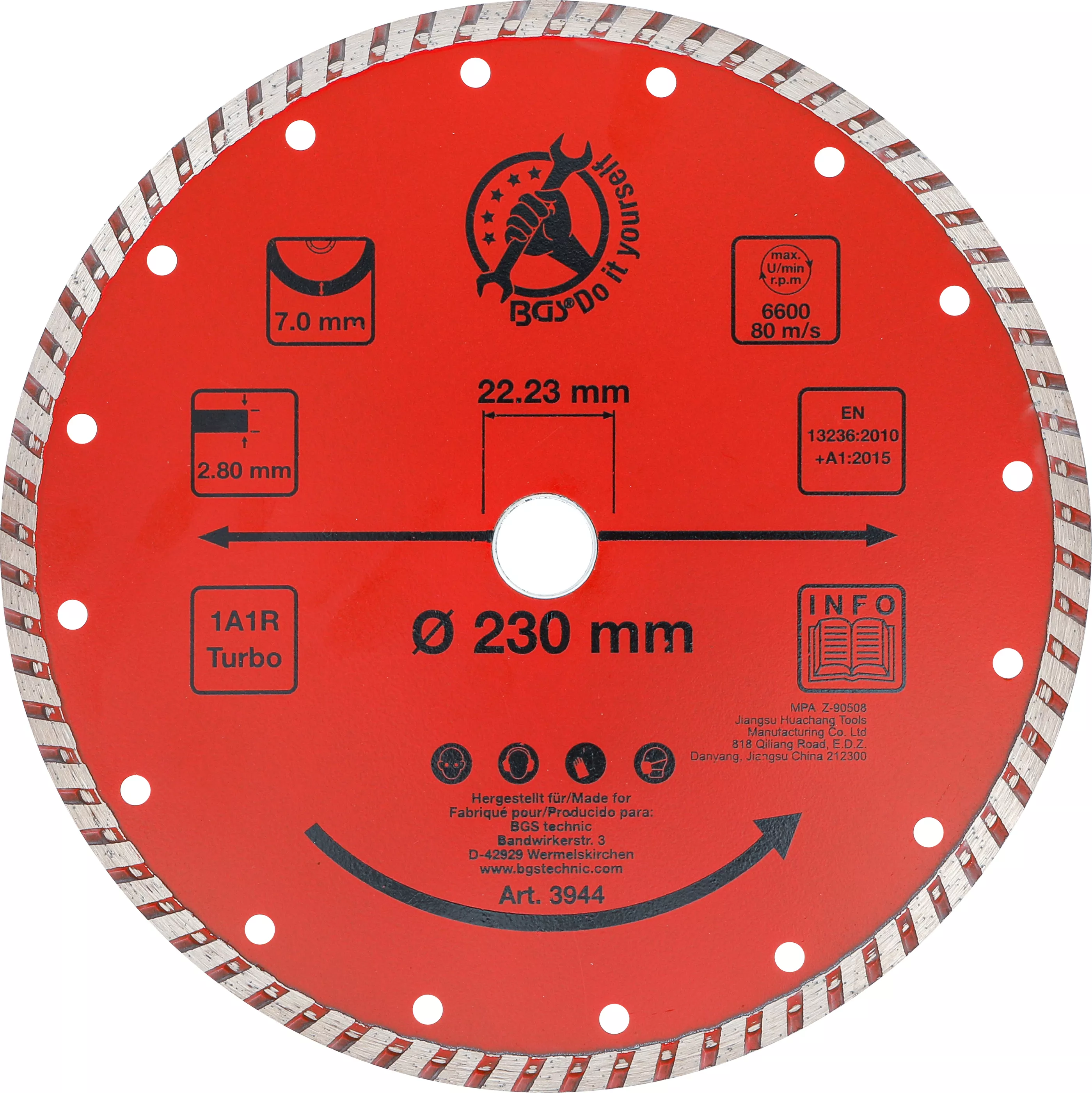 Disc taiere turbo | o 230 mm [1]