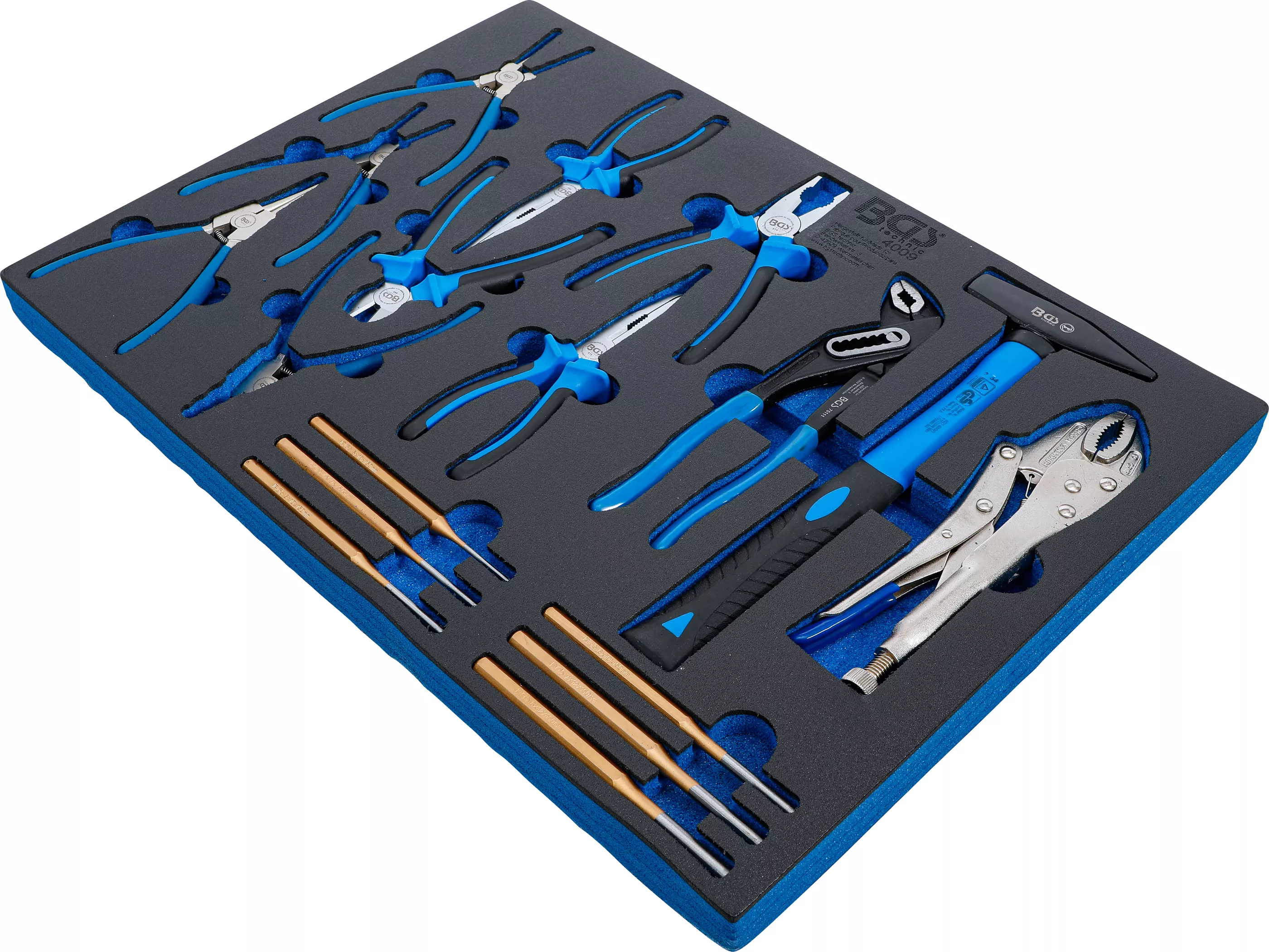 Suport organizator pentru carucior 3/3: Set ciocane, clesti extractoare splinturi | 17 piese [2]