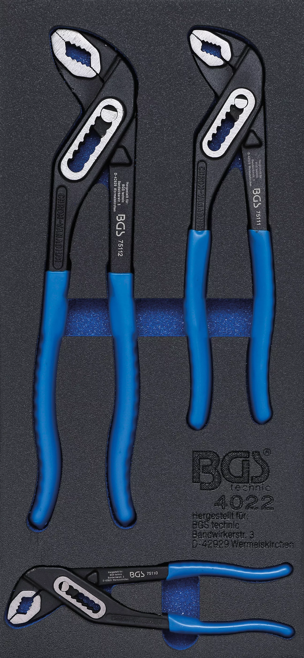 Cărucior atelier şi accesorii - Suport organizator pentru carucior 1/3: Set clesti instalator | 3 piese