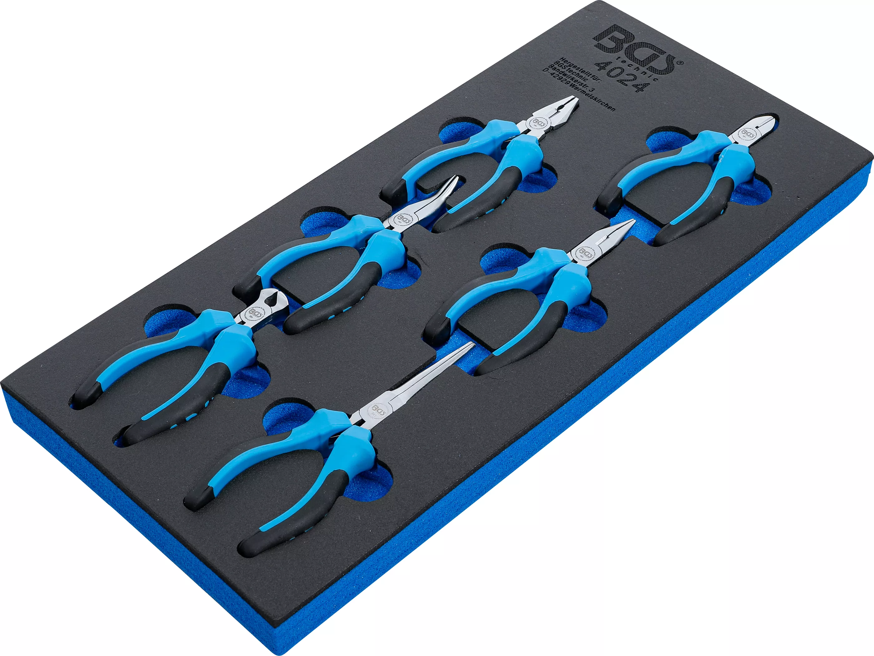 Suport organizator pentru carucior 1/3: Set clesti mini de precizie | 6 piese [2]