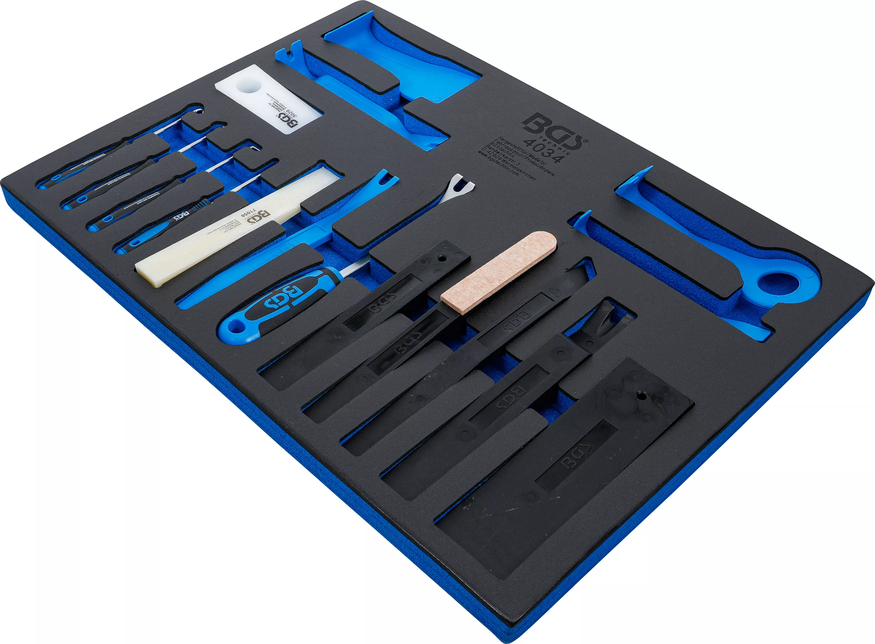 Suport organizator pentru carucior 3/3: Set unelte de desfacere, pene de montaj si carlige | 17 piese [2]