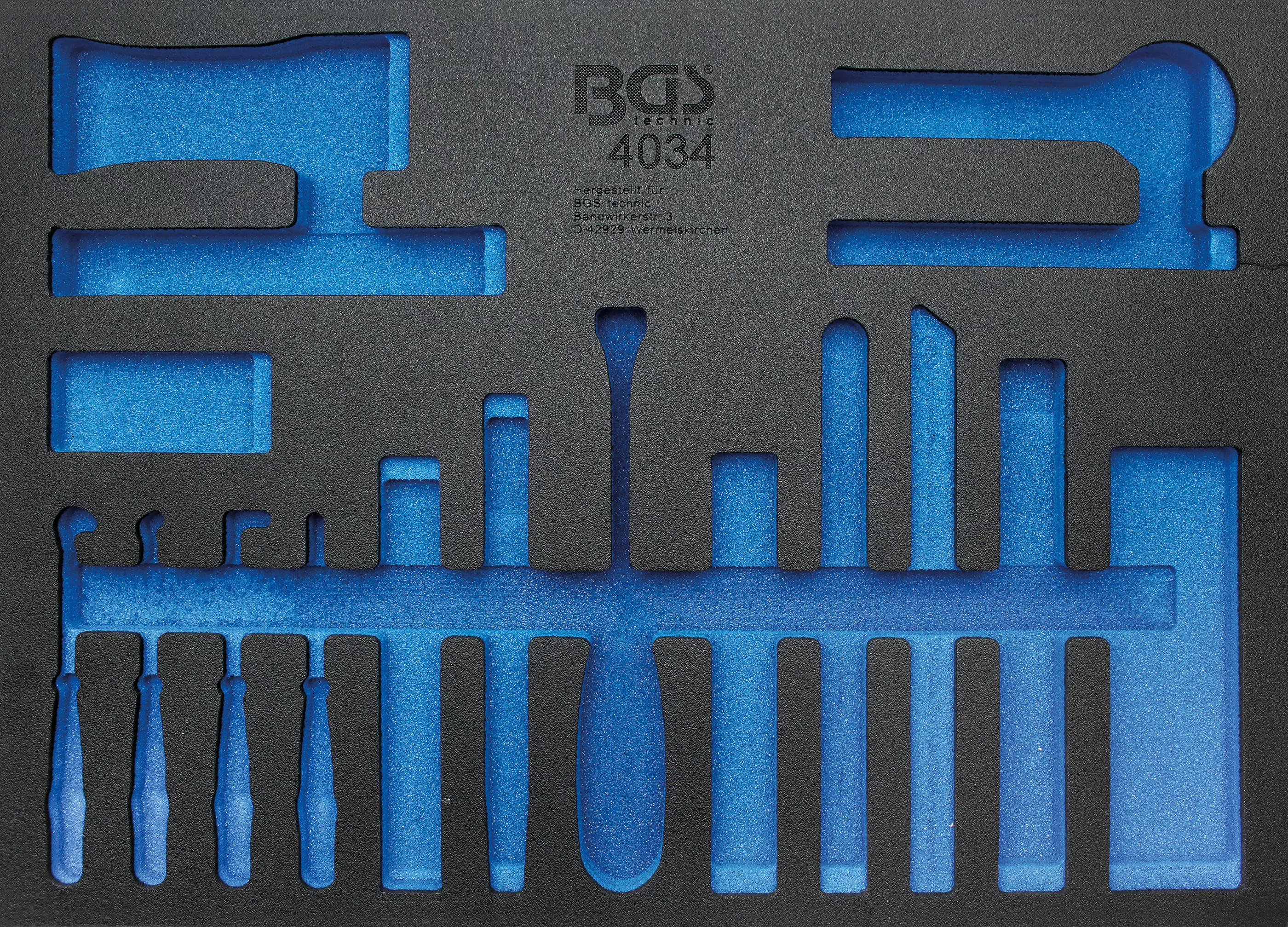 Cărucior atelier şi accesorii - Suport organizator pentru carucior 3/3 | gol | pentru BGS 4034