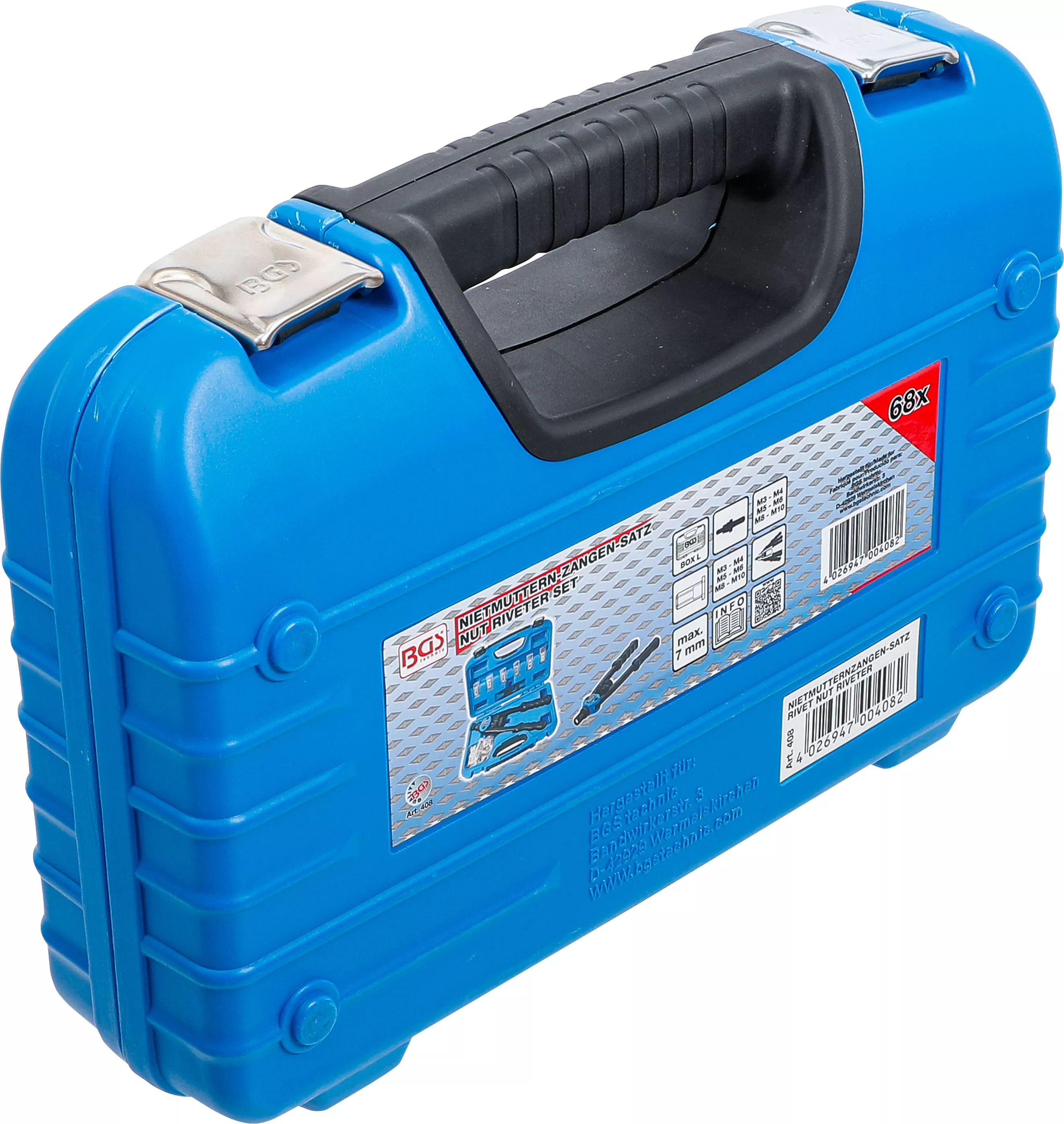 Set clesti piulite-nit |M3 - M10 | 68 piese [9]