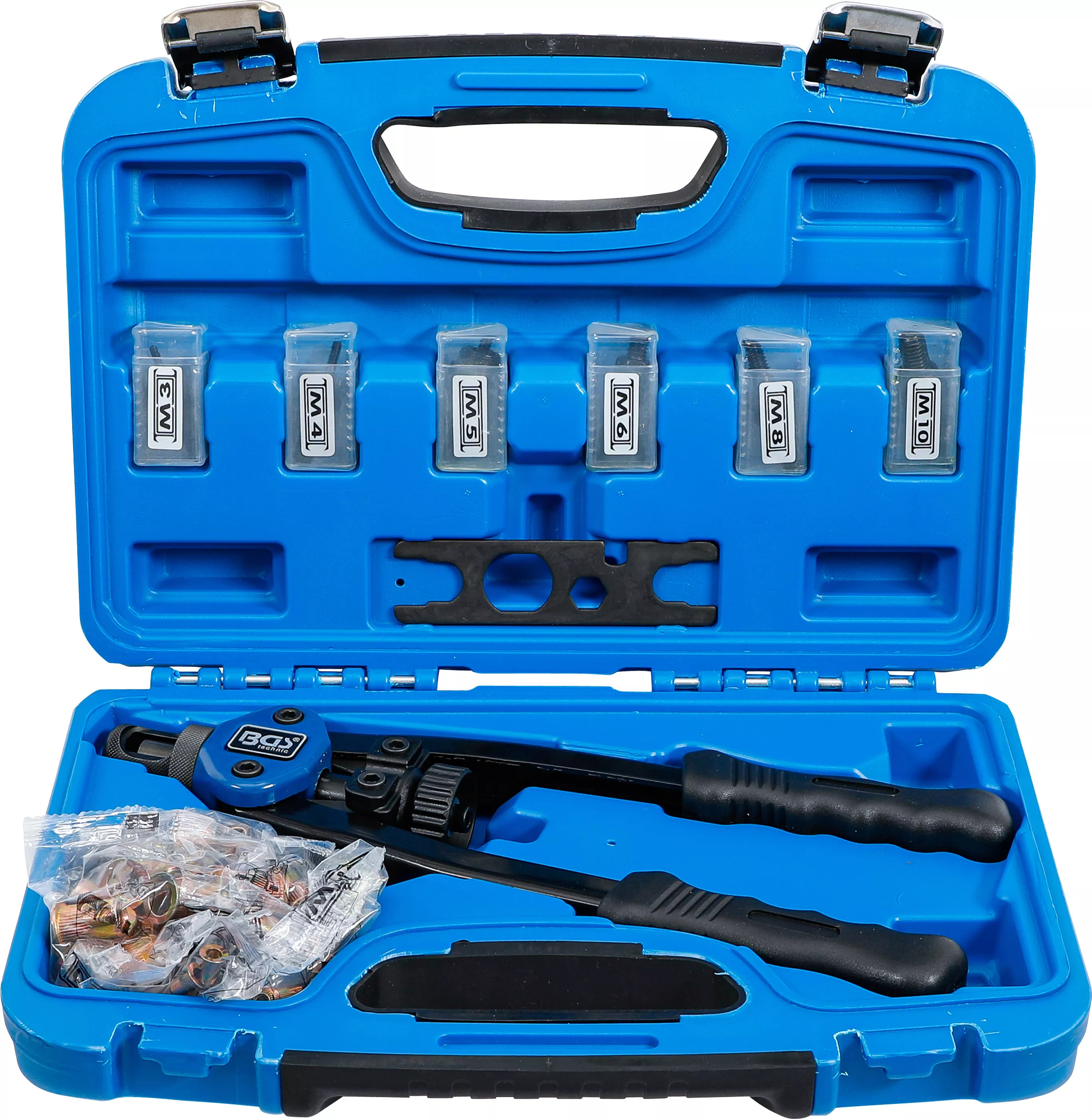 Cleşti - Set clesti piulite-nit |M3 - M10 | 68 piese
