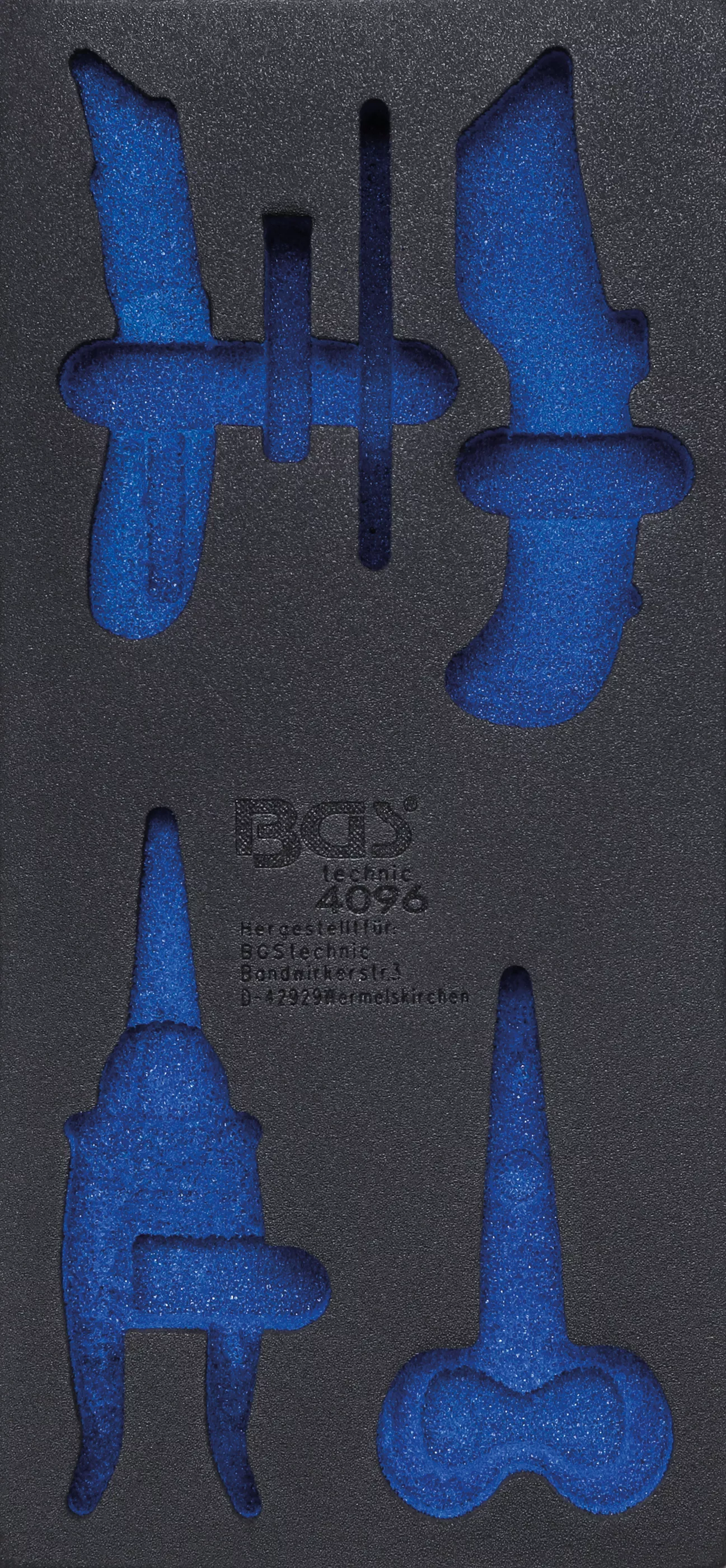 Cărucior atelier şi accesorii - Suport organizator pentru carucior 1/3 | gol | pentru BGS 4096