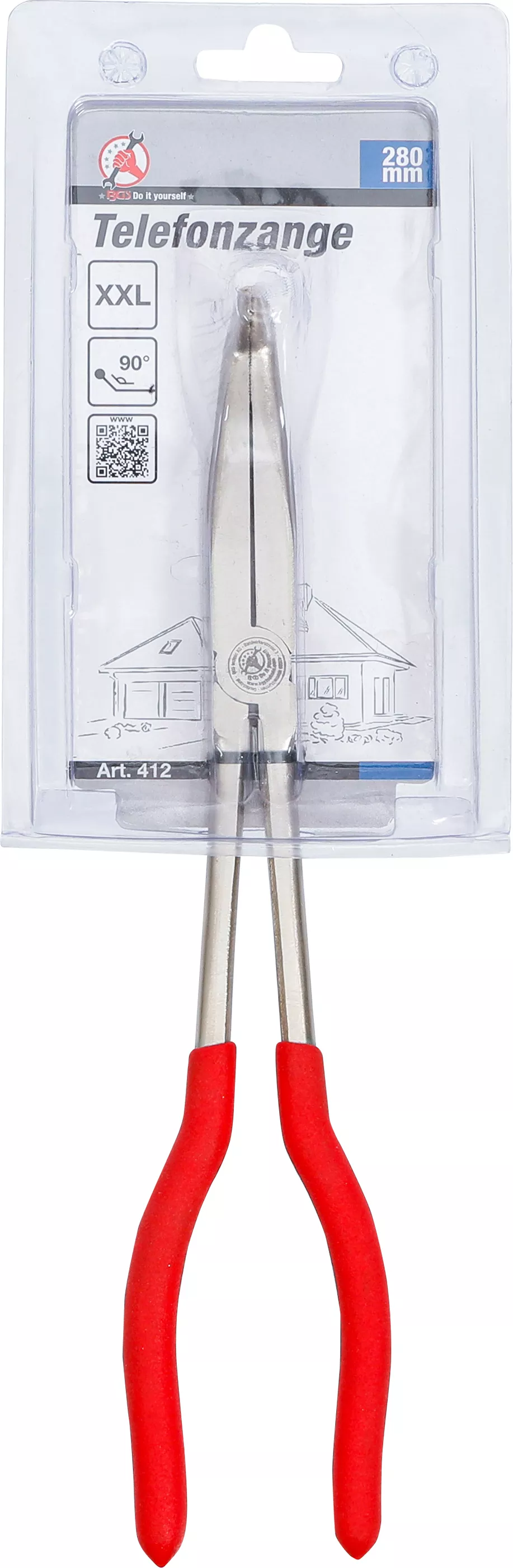 Cleste electronisti | extra lung | 90° curbat | 280 mm [4]