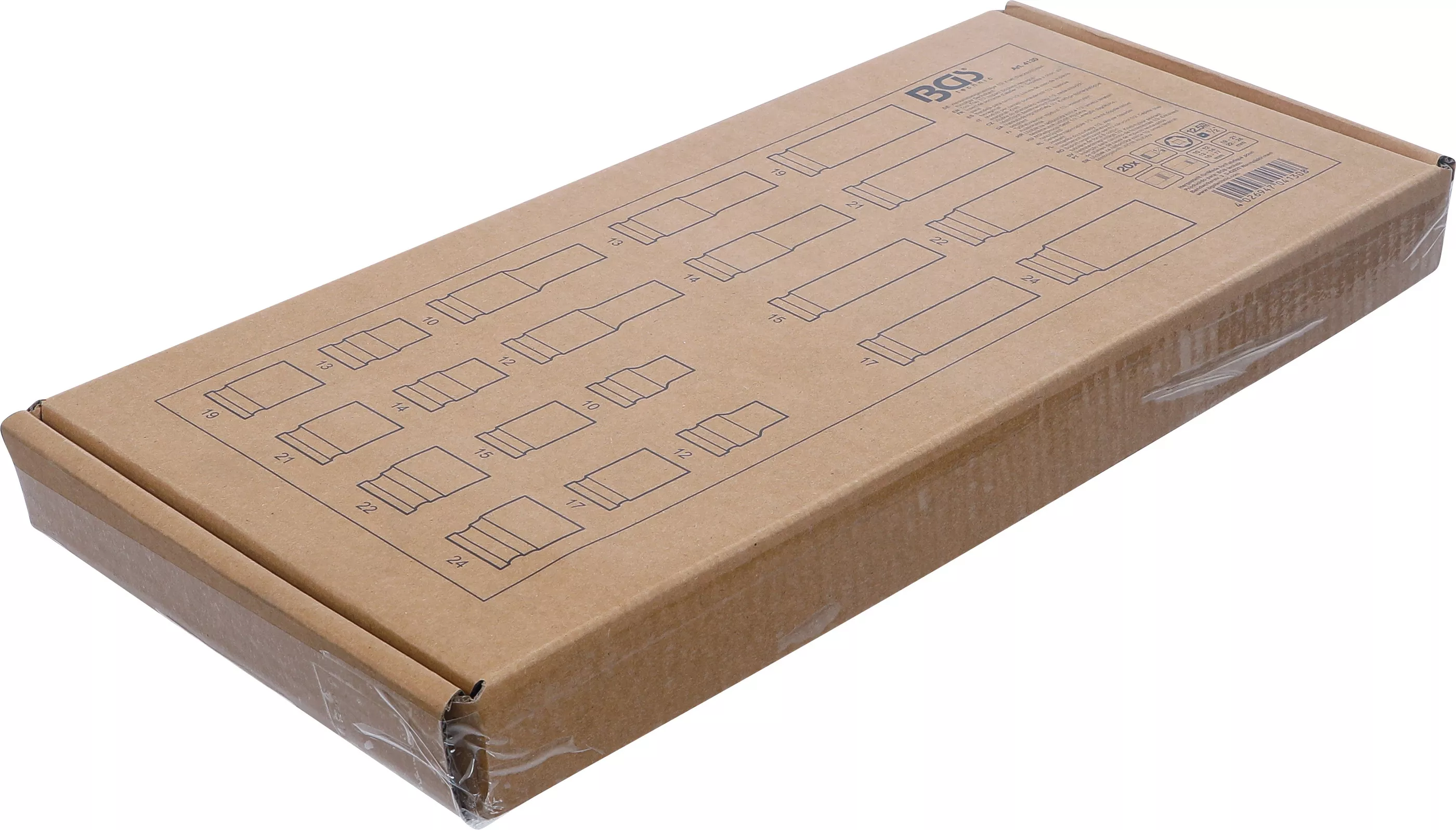Suport organizator pentru carucior 1/3: Capete chei tubulare de forta 6 colturi | 20 piese [3]