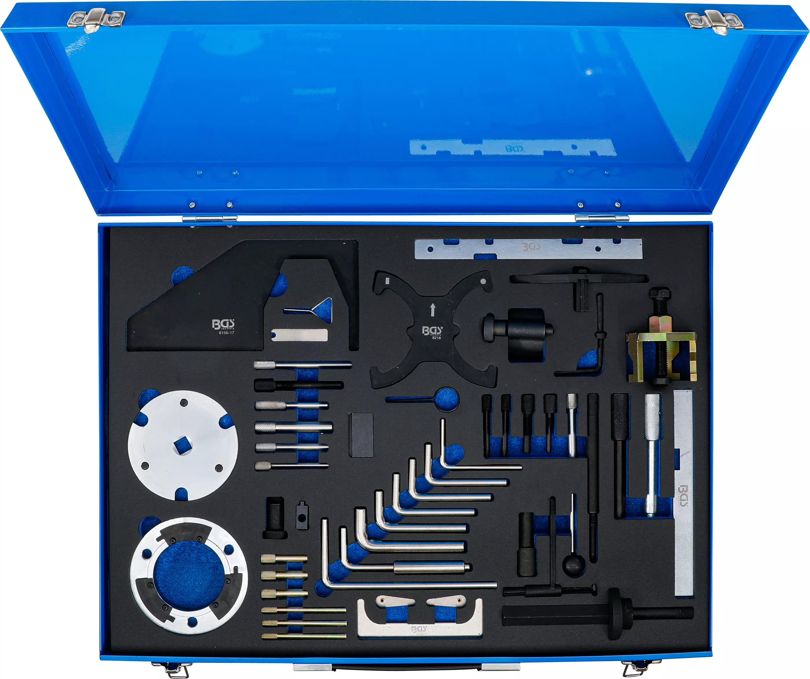 Cărucior atelier şi accesorii - Suport organizator pentru carucior 3/3: Set dispozitive reglare motor | pentru Ford, VW, Seat, Mazda, Volvo