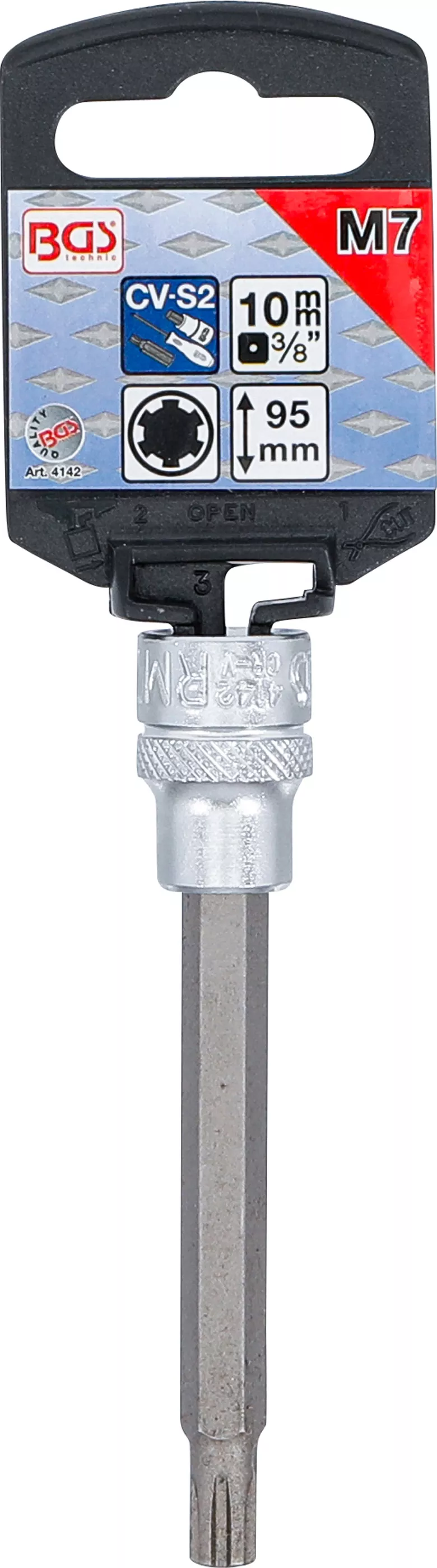 Bit | Lungime 100 mm | 10 mm (3/8") | Profil pana (pentru RIBE) M7 [2]
