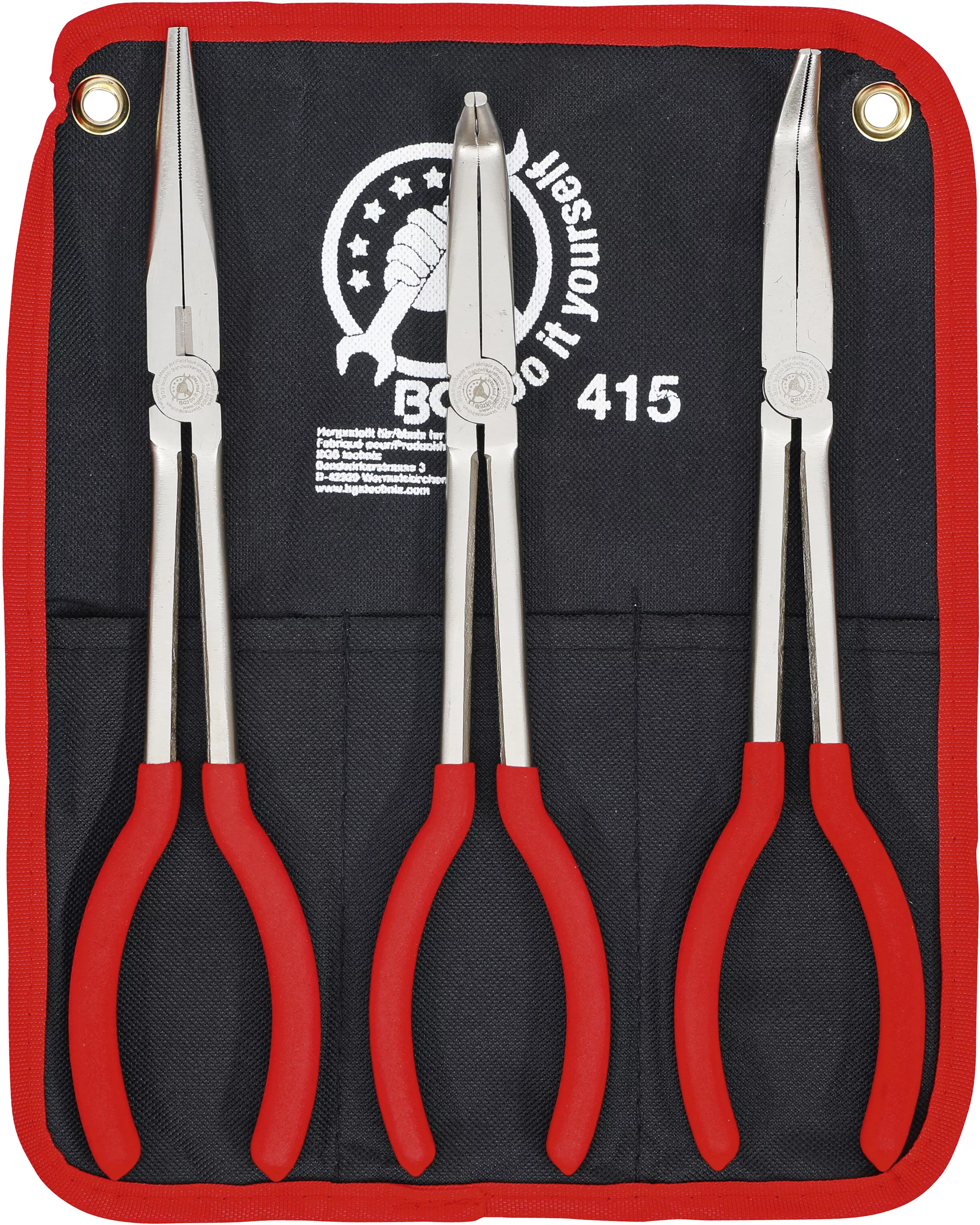 Set clesti electronisti | drept / curb | 260 - 285 mm | 3 piese [1]