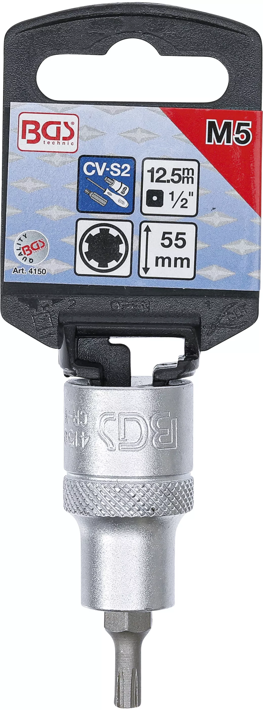 Bit | 12,5 mm (1/2") | Profil pana (pentru RIBE) M5 [2]