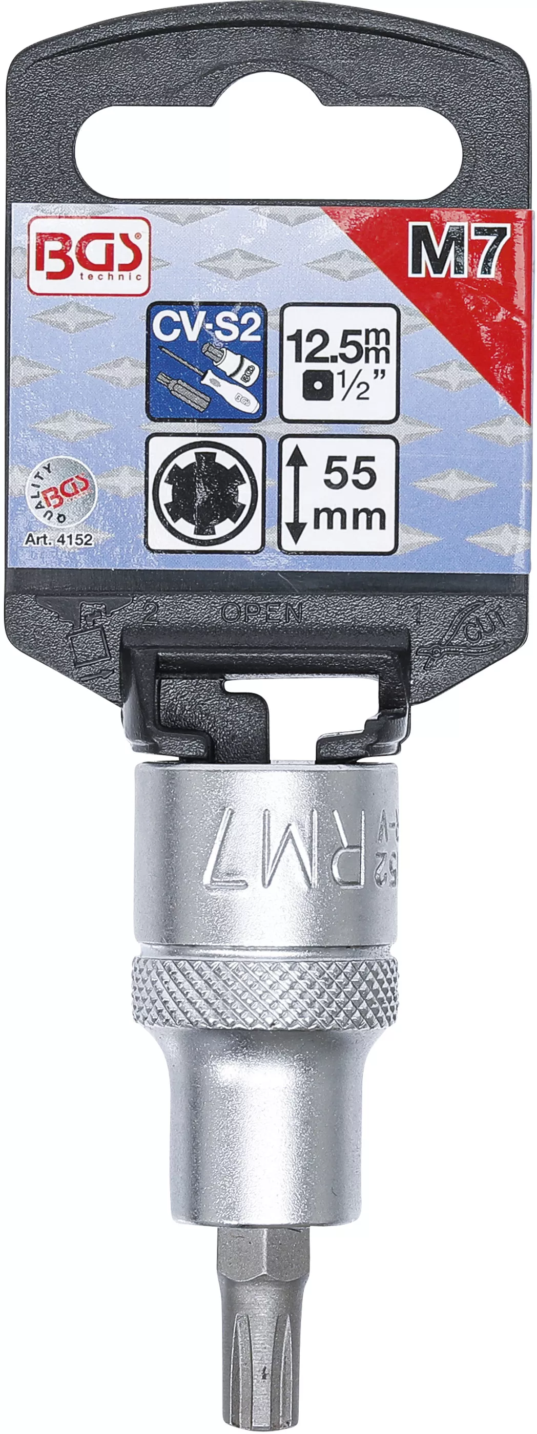 Bit | 12,5 mm (1/2") | Profil pana (pentru RIBE) M7 [2]