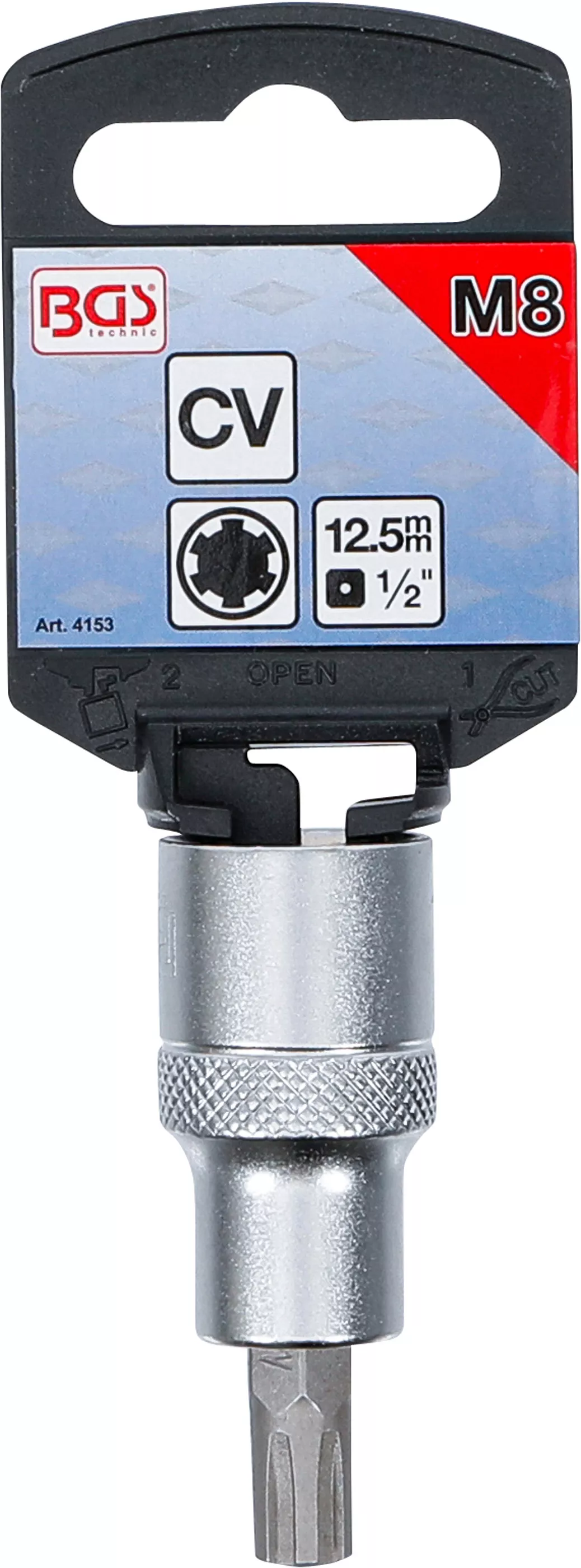 Bit | 12,5 mm (1/2") | Profil pana (pentru RIBE) M8 [2]