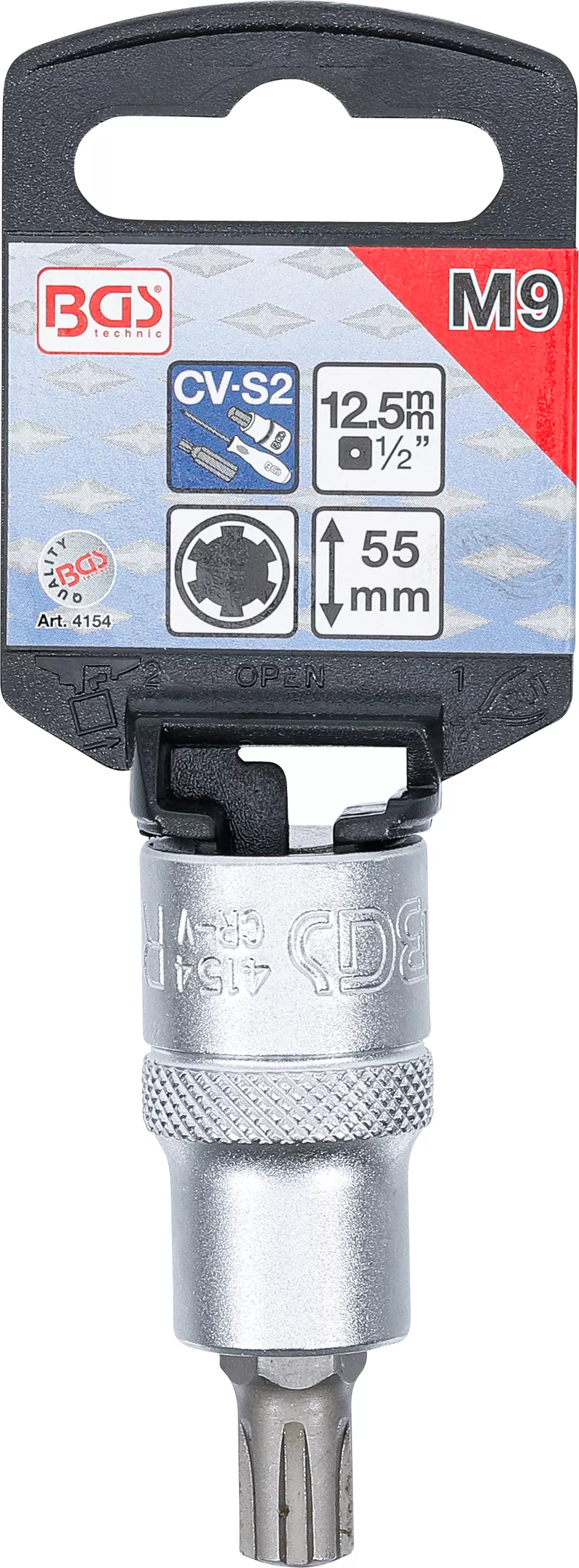 Bit | 12,5 mm (1/2") | Profil pana (pentru RIBE) M9 [2]