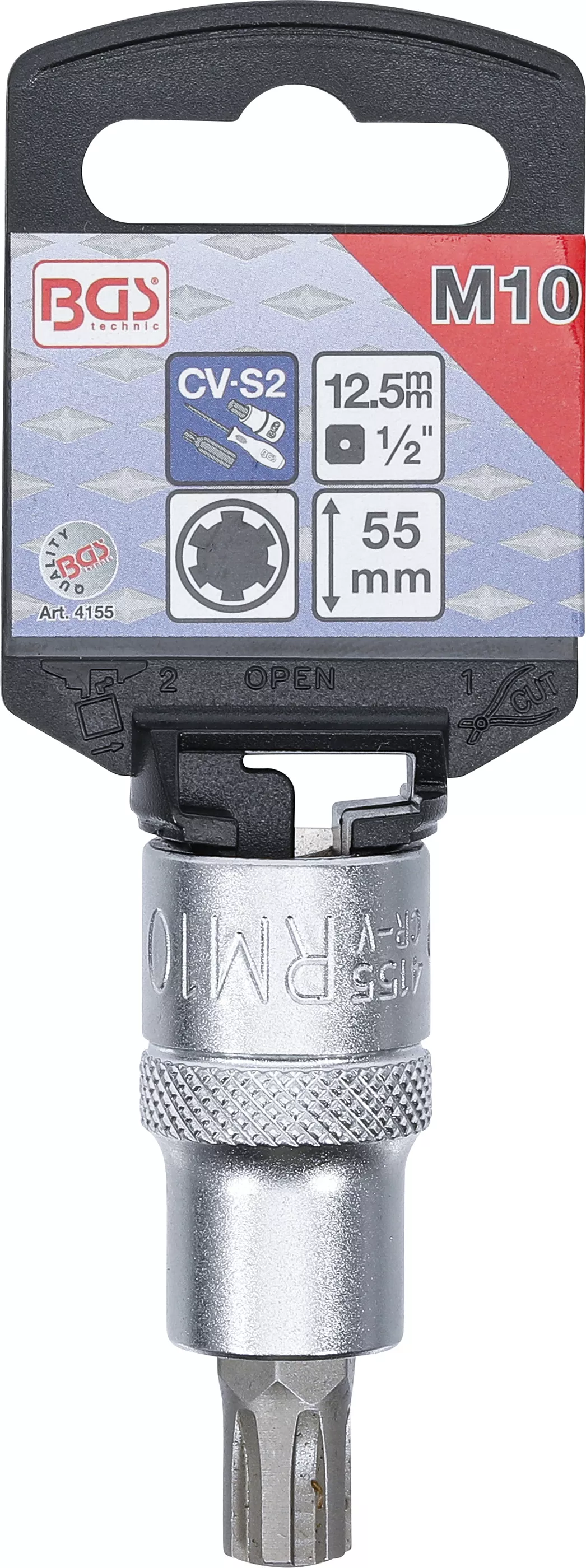 Bit | 12,5 mm (1/2") | Profil pana (pentru RIBE) M10 [4]