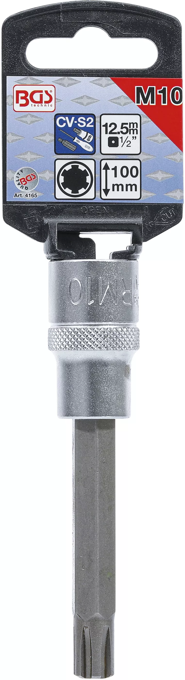 Bit | Lungime 100 mm | 12,5 mm (1/2") | Profil pana (pentru RIBE) M10 [2]