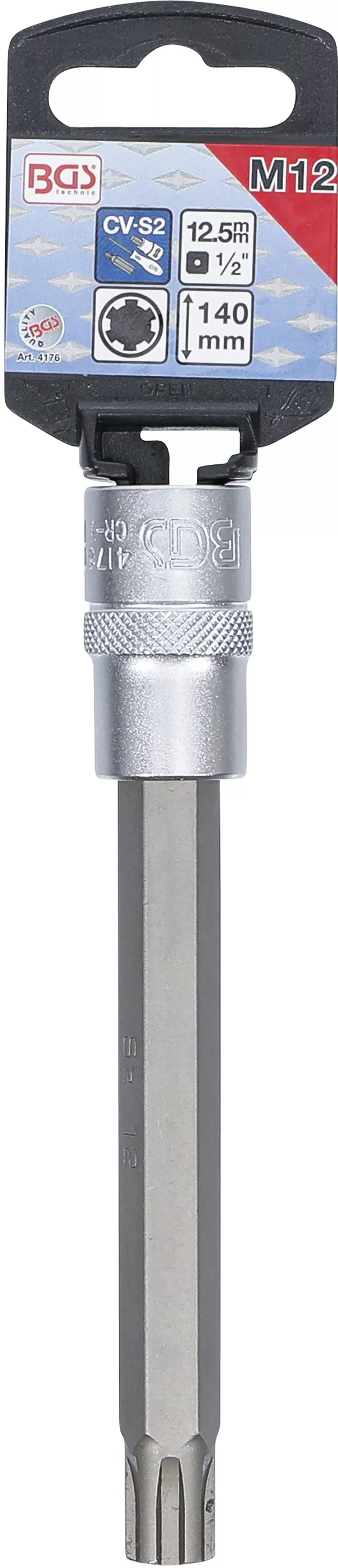 Bit | Lungime 140 mm | 12,5 mm (1/2") | Profil pana (pentru RIBE) M12 [2]