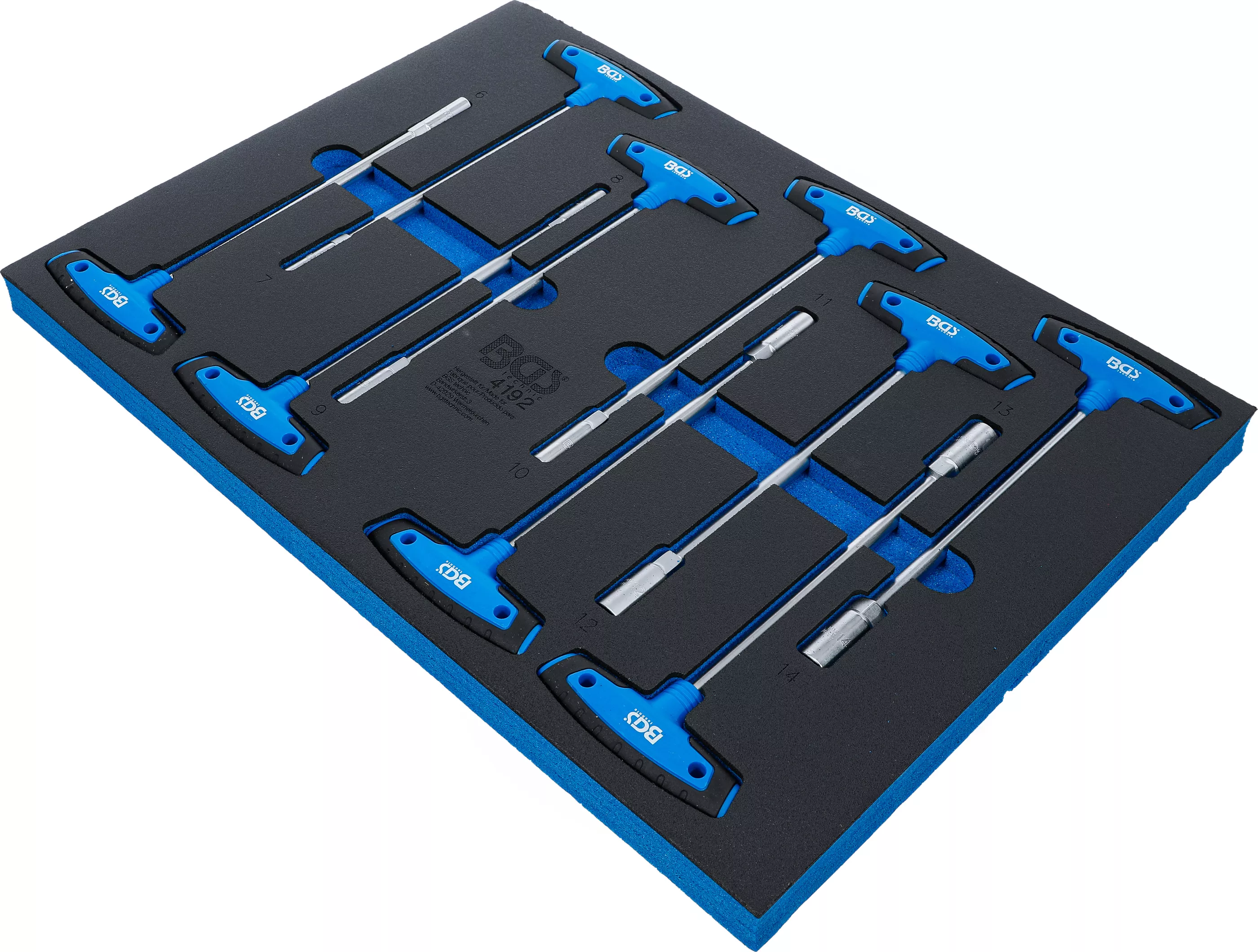 Suport organizator pentru carucior 3/3: Set chei tubulare cu maner T | 9 piese [2]