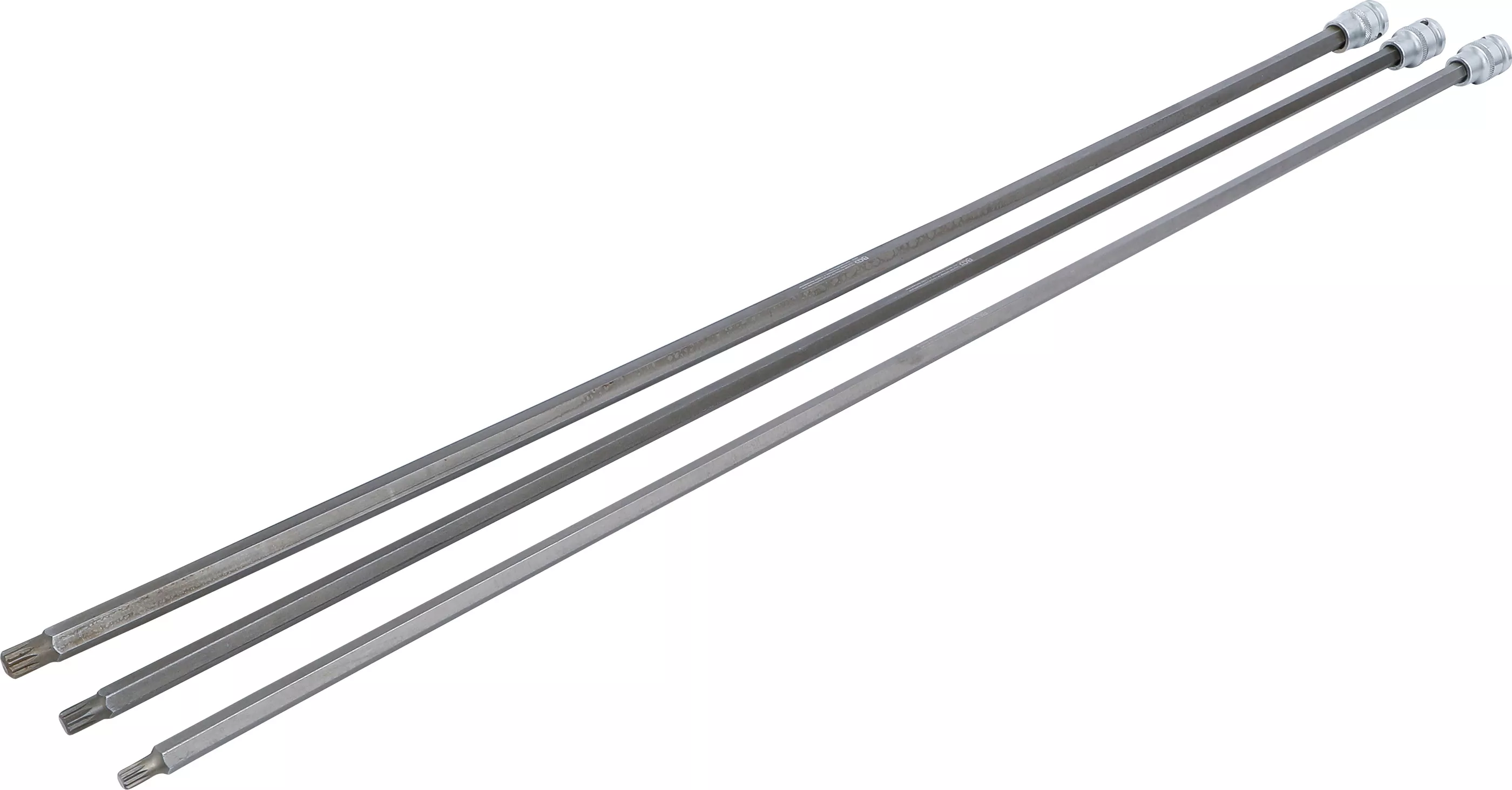 Bituri - Set bituri | Lungime 800 mm | Patrat interior pentru actionari 12,5 mm (1/2") | Dantura interioara multipla (pentru XZN) | pentru VAG | 3 piese