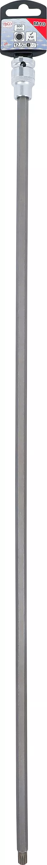Bit | Lungime 800 mm | Patrat interior pentru actionari 12,5 mm (1/2") | Dantura interioara multipla (pentru XZN) M10 | pentru VAG [3]
