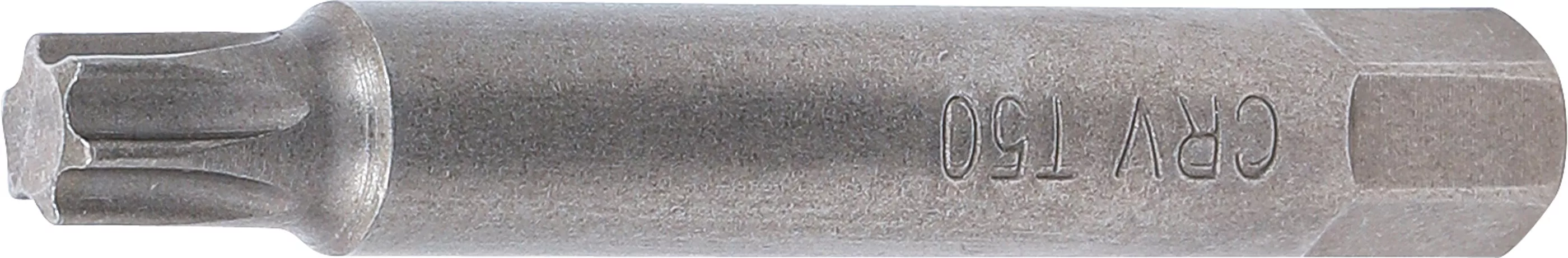 Scule - Bit | Lungime 75 mm | Antrenare 6 colturi exterior 10 mm (3/8") | Profil T (pentru Torx) T50