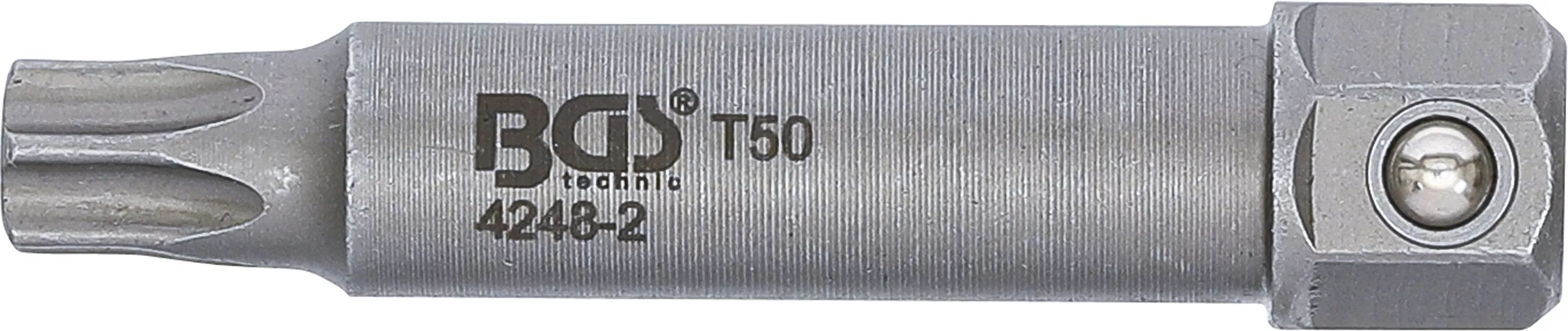 Bit special pentru demontarea rotilor de curea la alternatoare | Profil T (pentru Torx) T50 x 64 mm [2]