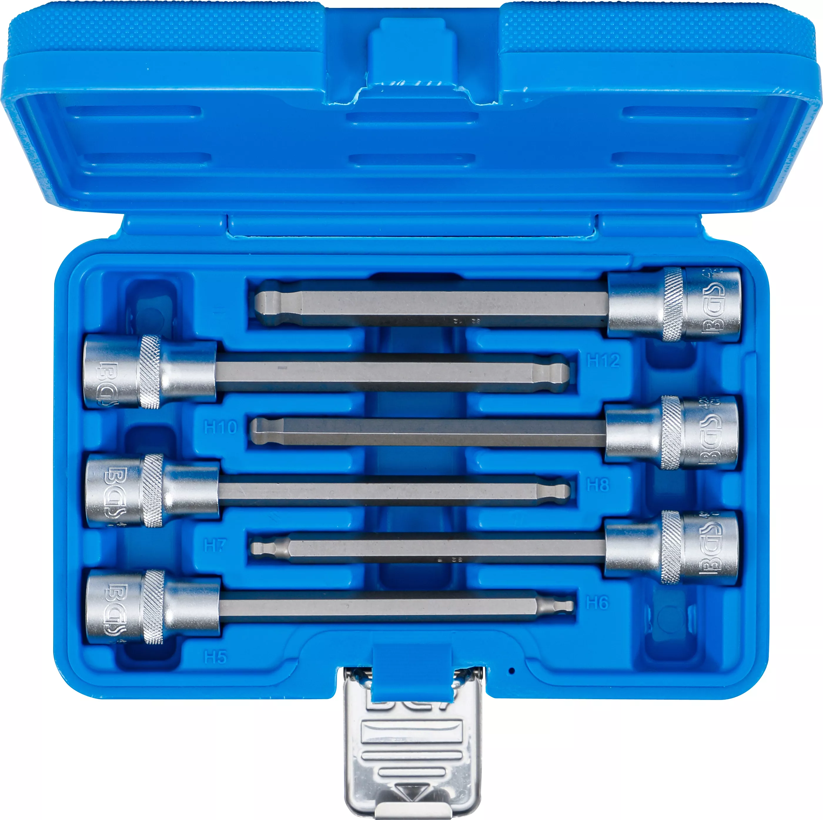 Set biti | 12,5 mm (1/2") | hexagon interior cu cap sferic 5 - 12 mm | 6 piese [4]