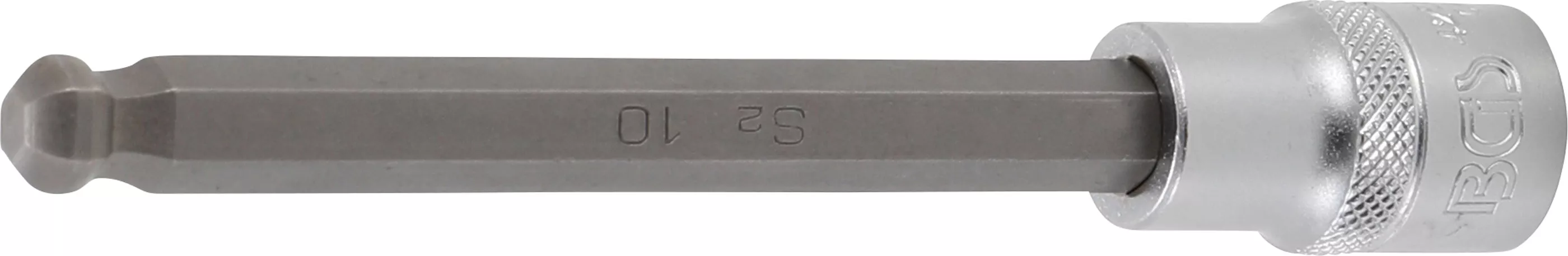 Bituri - Bit | Lungime 140 mm | 12,5 mm (1/2") | hexagon interior cu cap sferic 10 mm