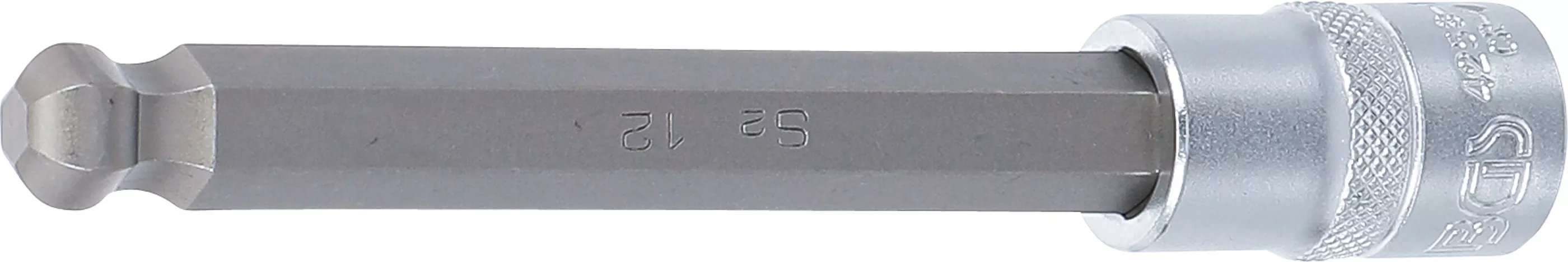 Bituri - Bit | Lungime 140 mm | 12,5 mm (1/2") | hexagon interior cu cap sferic 12 mm