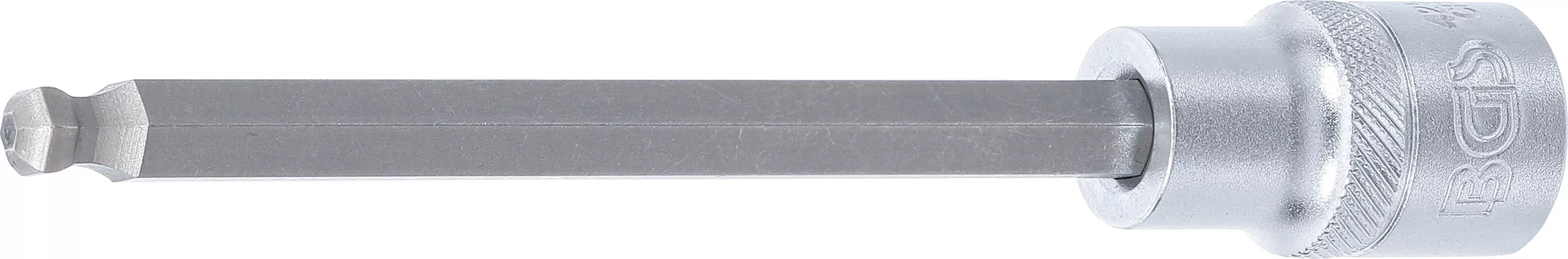 Bituri - Bit | Lungime 140 mm | 12,5 mm (1/2") | hexagon interior cu cap sferic 7 mm