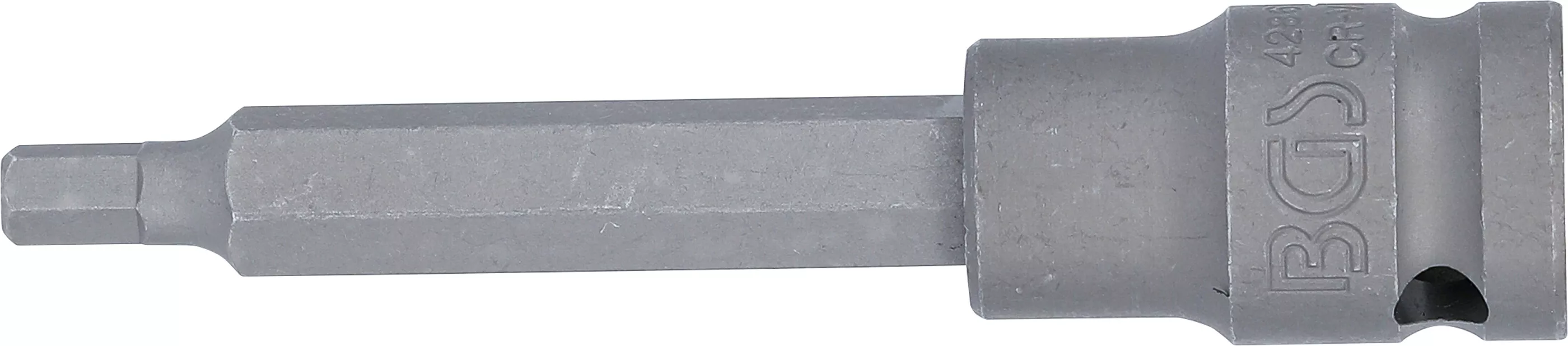 Cap bit de impact | Lungime 100 mm | 12,5 mm (1/2") | hexagon interior 6 mm [2]
