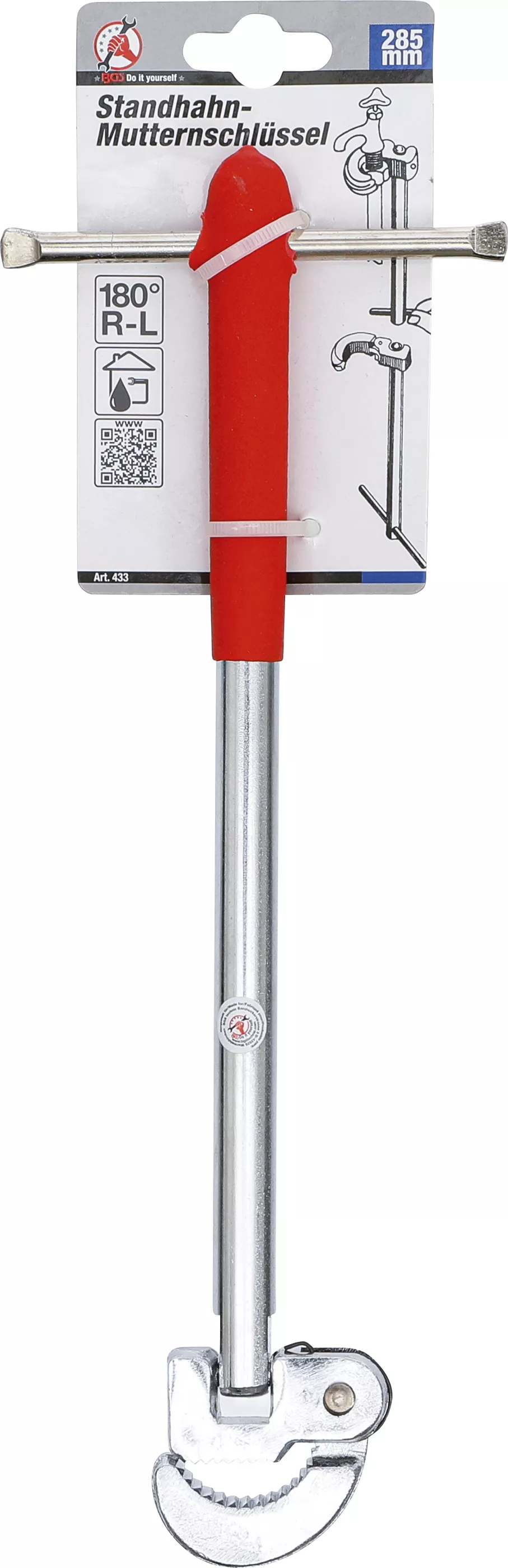 Cheie piulite robinet aplicat | 180° [4]