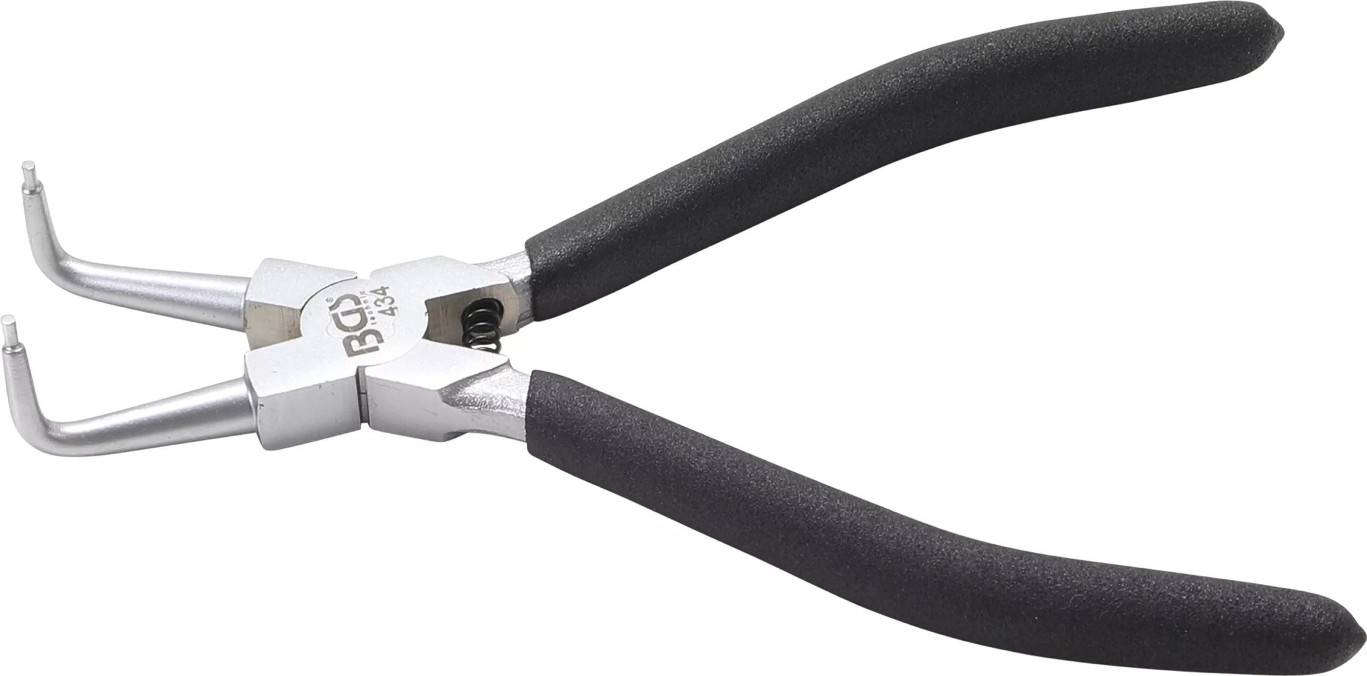Cleşti - Cleste inele de siguranta | curbat | pentru sigurante interioare | 180 mm