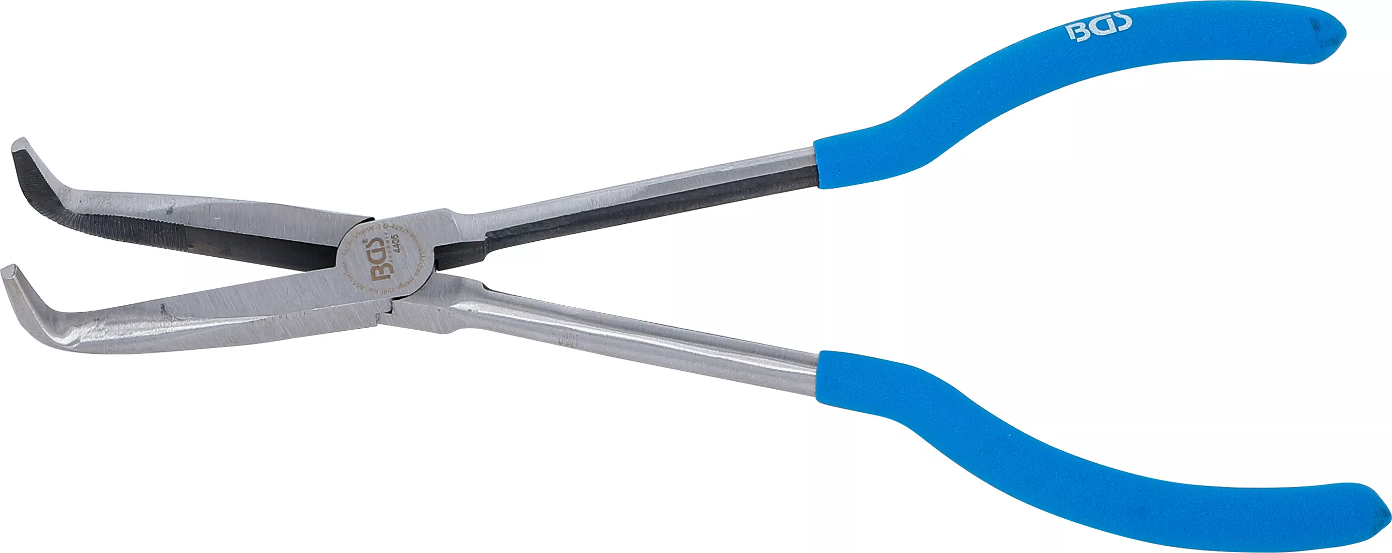 Cleşti - Cleste electronisti | extra lung | 90° curbat | 260 mm