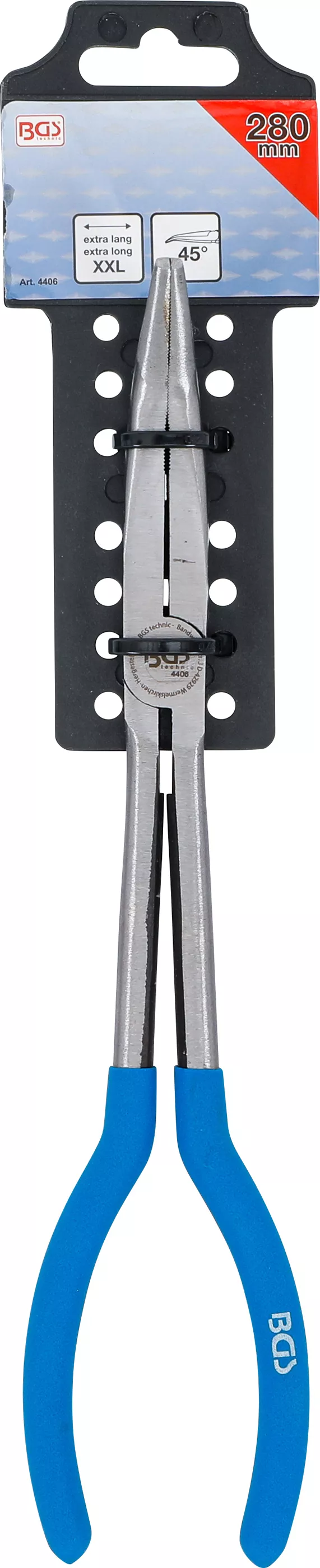 Cleste electronisti | extra lung | 45° curbat | 280 mm [4]