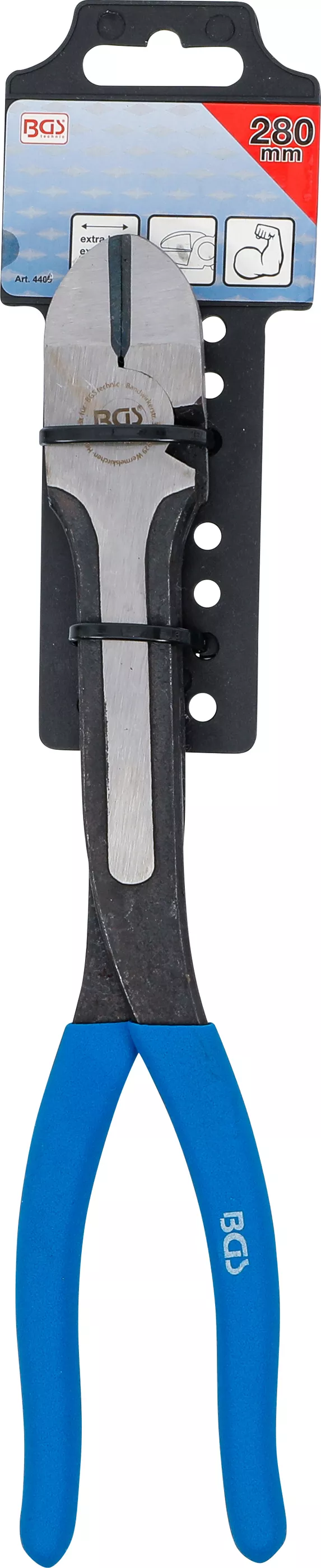 Cleste de forta cu taietura laterala | extra lung | 280 mm [4]
