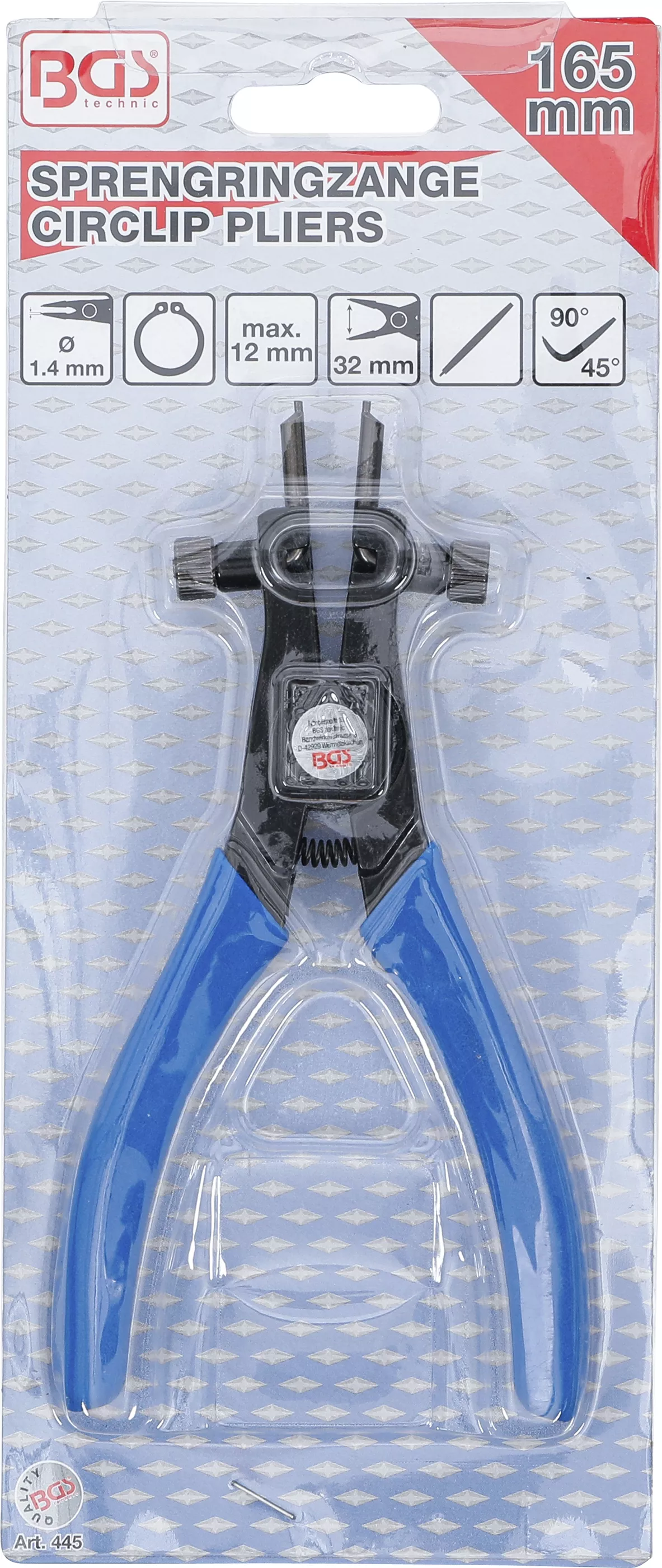 Cleste inele de siguranta | pentru sigurante exterioare | 165 mm [7]