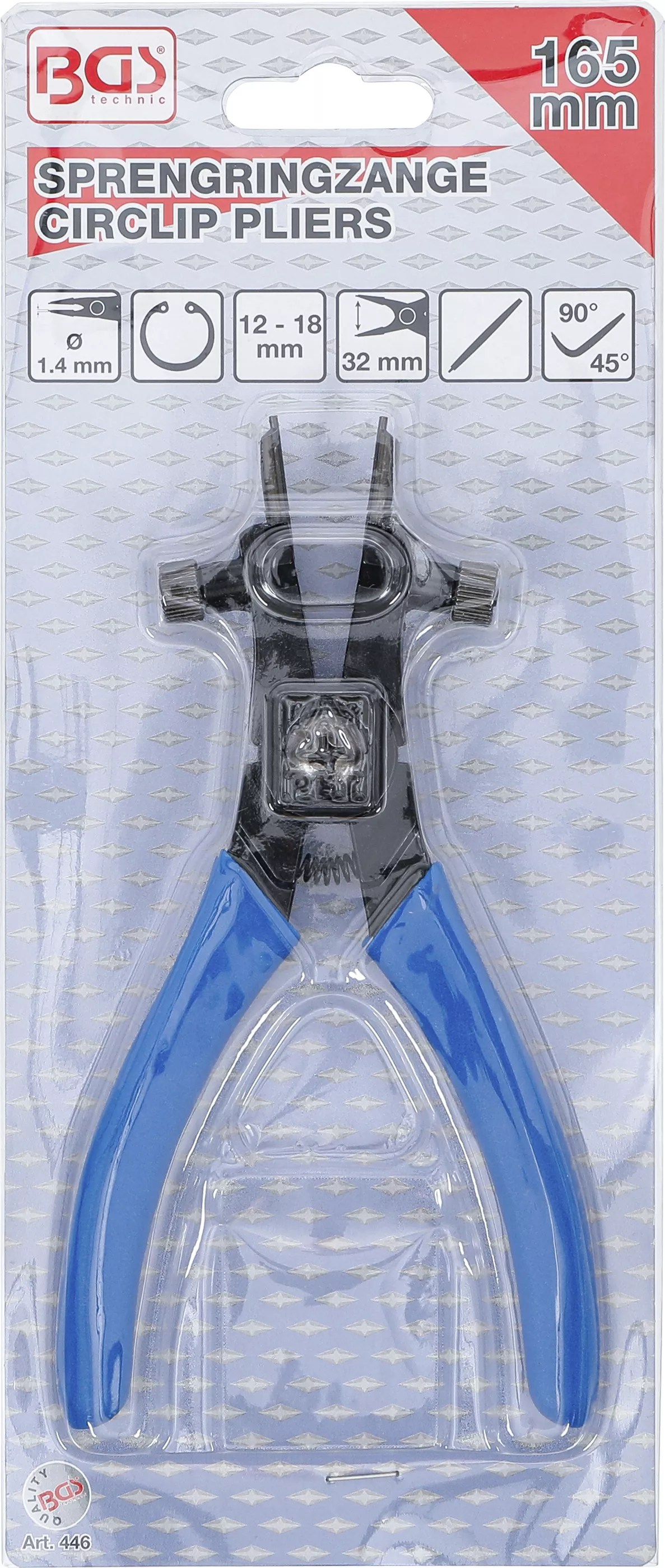 Cleste inele de siguranta | pentru sigurante interioare | 165 mm [7]