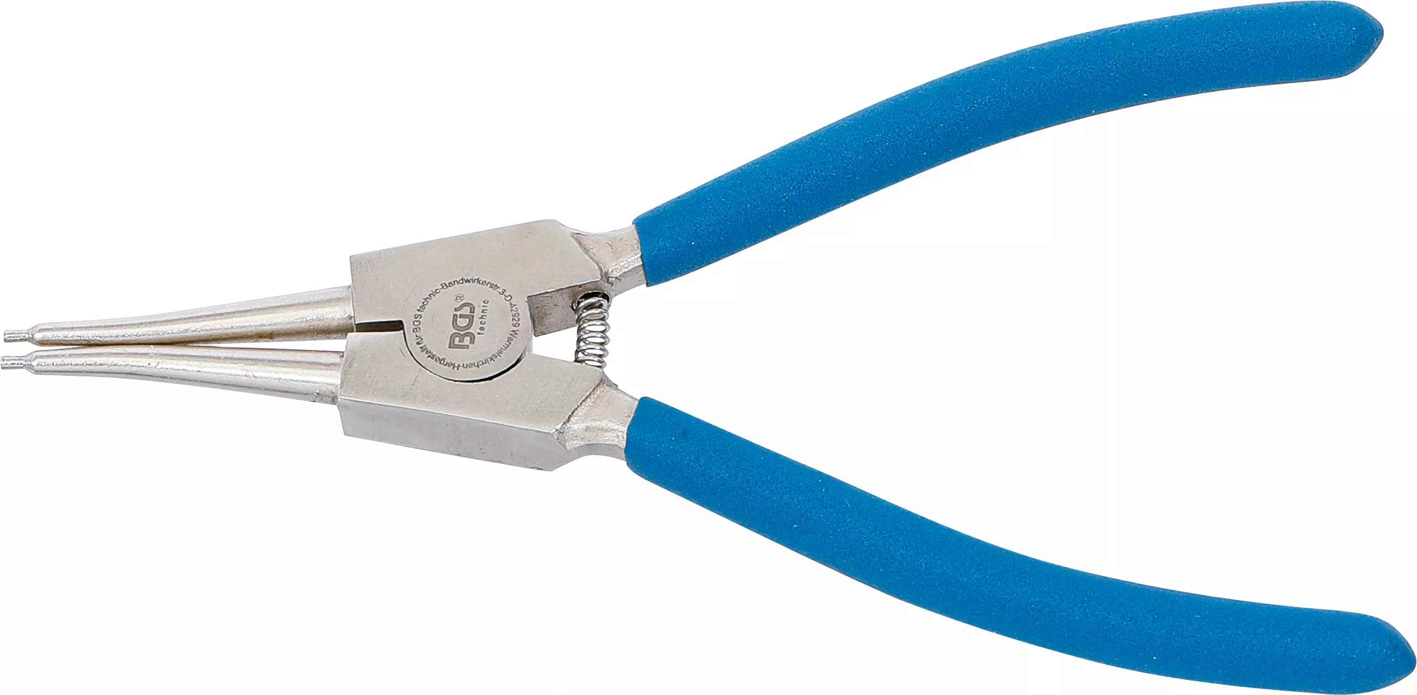 Unelte de mână - Cleste inele de siguranta | drept | pentru sigurante exterioare | 175 mm