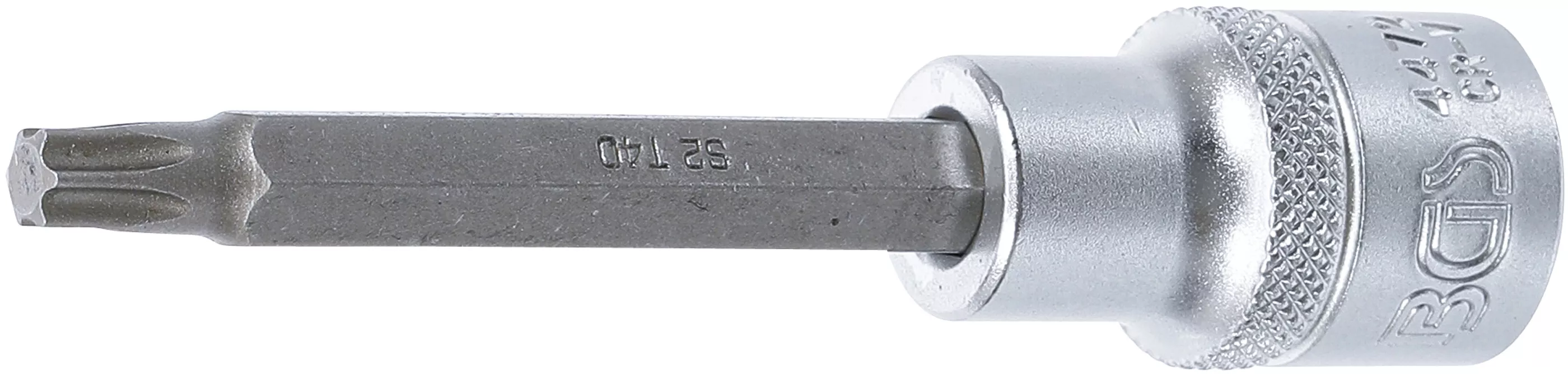 Bituri - Bit | Lungime 100 mm | 12,5 mm (1/2") | Profil T (pentru Torx) T40