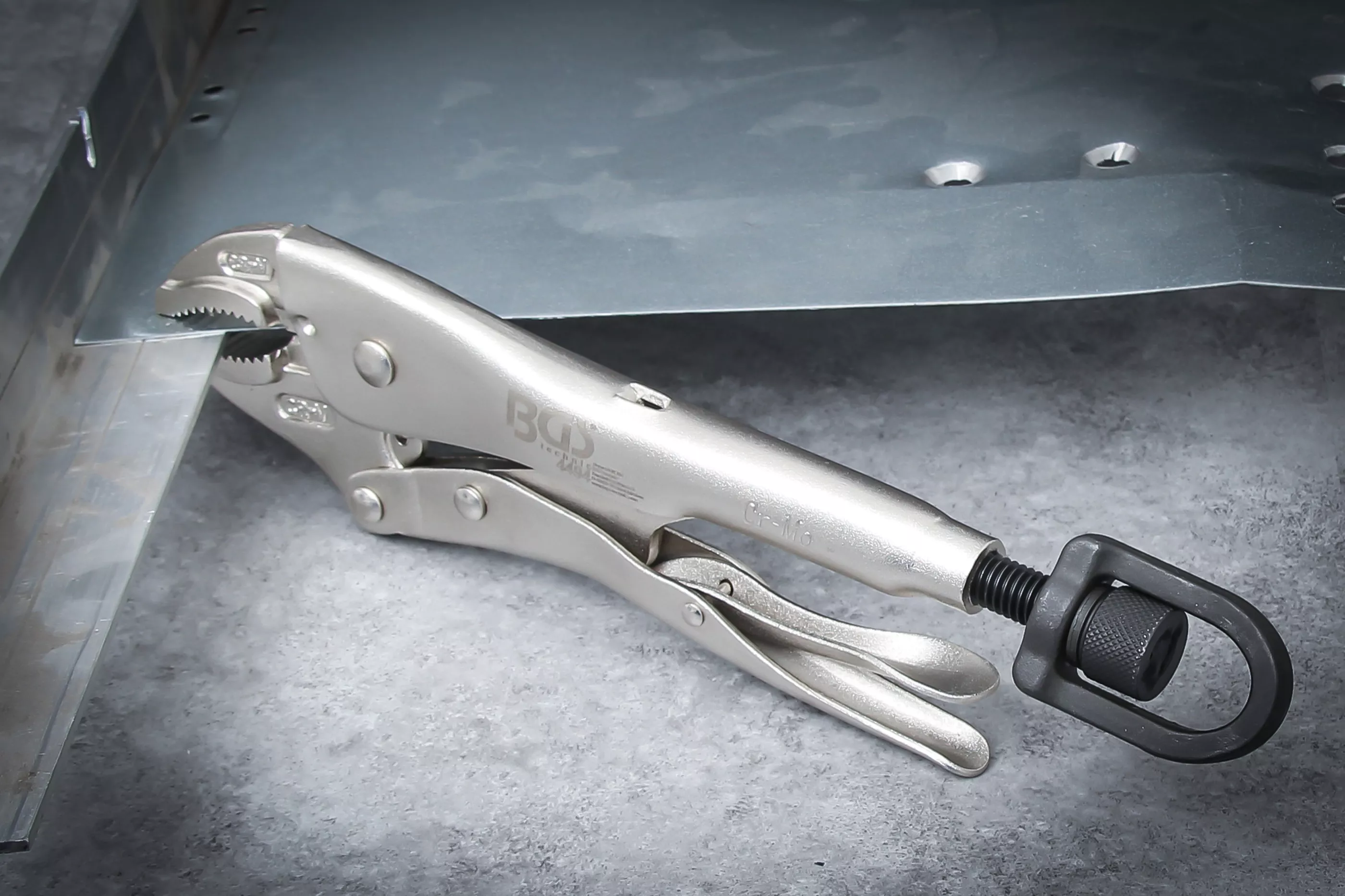 Cleste autoblocant | cu Adaptor ciocan | 250 mm [3]