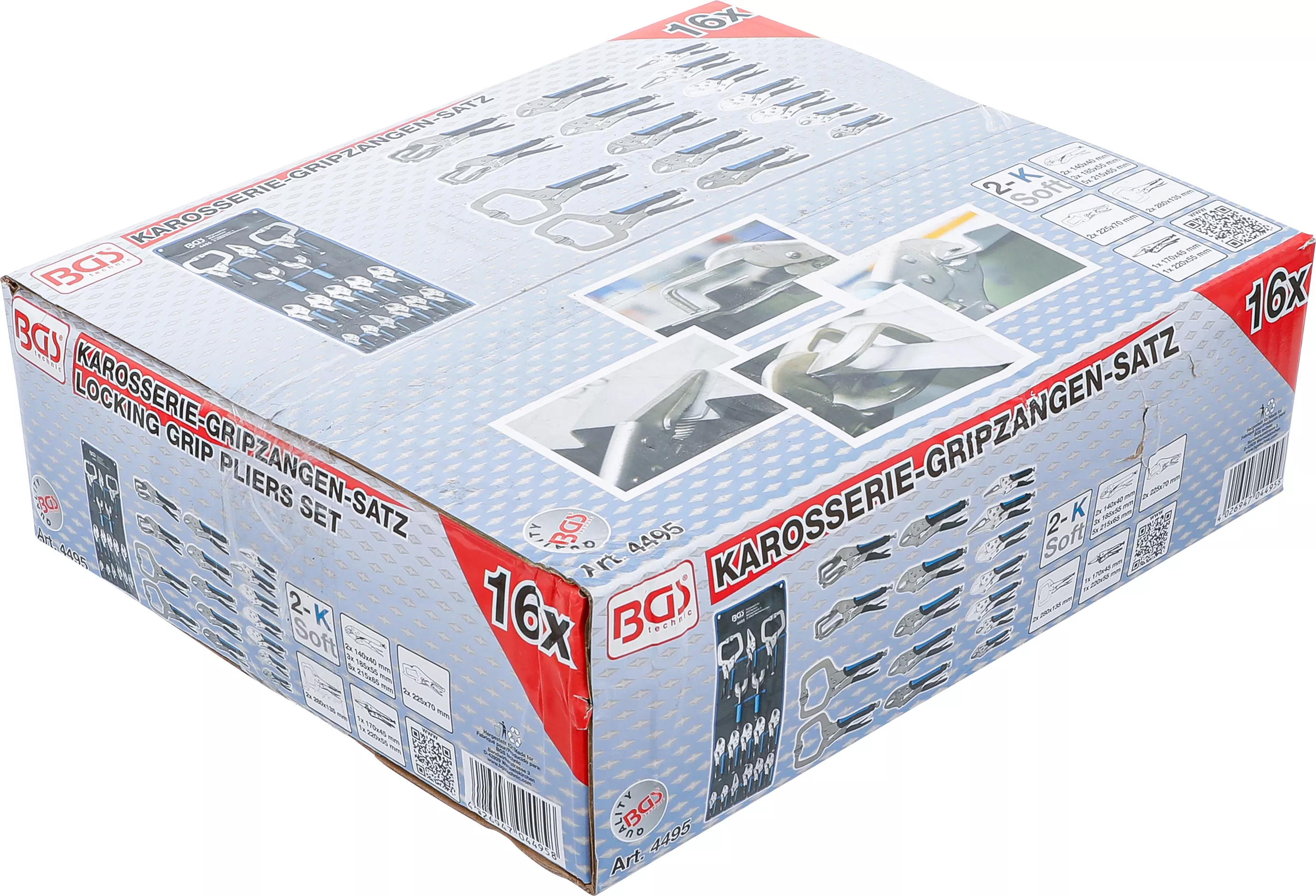 Set clesti autoblocanti caroserie | 16 piese [10]