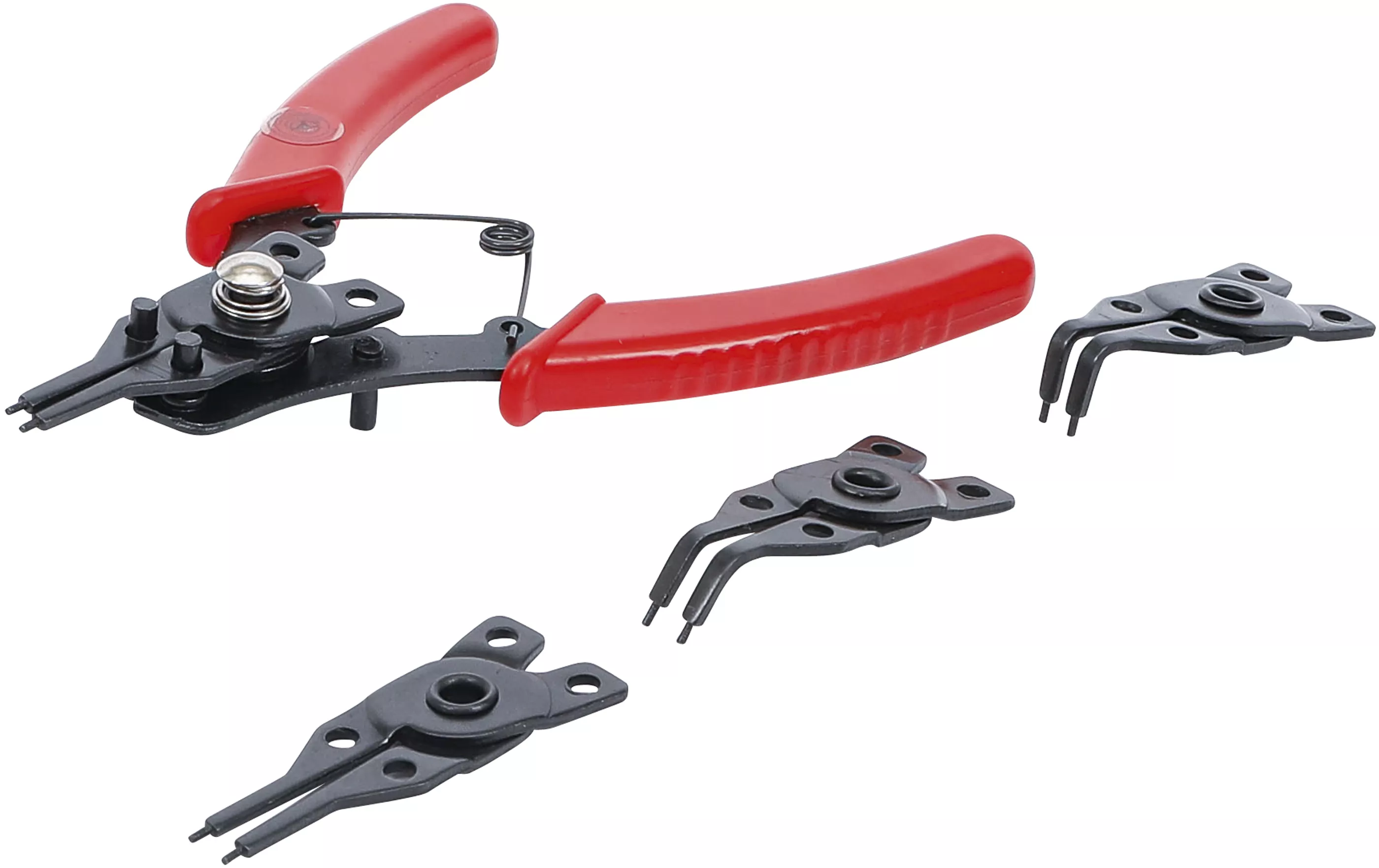 Cleste inele de siguranta cu capete interschimbabile | 160 mm | 5 piese [2]