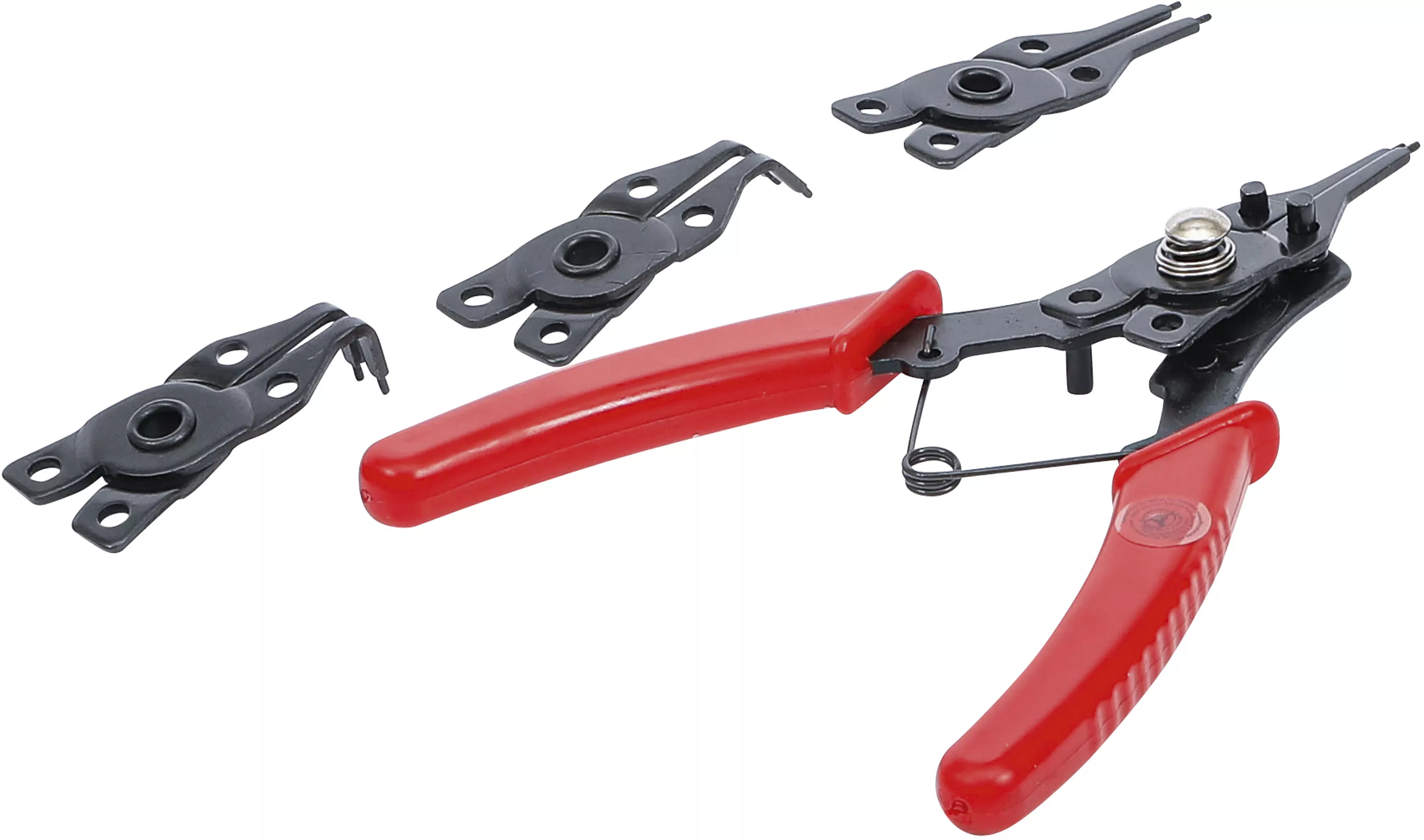 Cleste inele de siguranta cu capete interschimbabile | 160 mm | 5 piese [3]