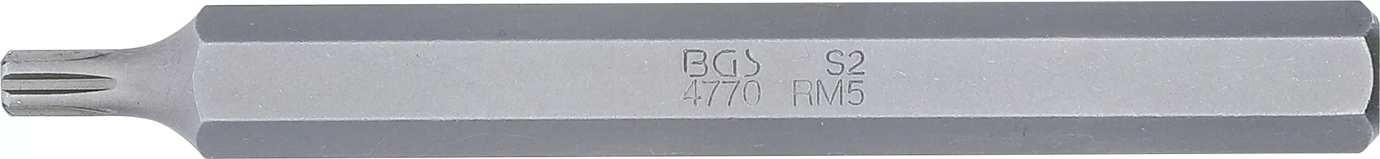 Bit | Lungime 100 mm | Antrenare 6 colturi exterior 10 mm (3/8") | Profil pana (pentru RIBE) M5 [2]