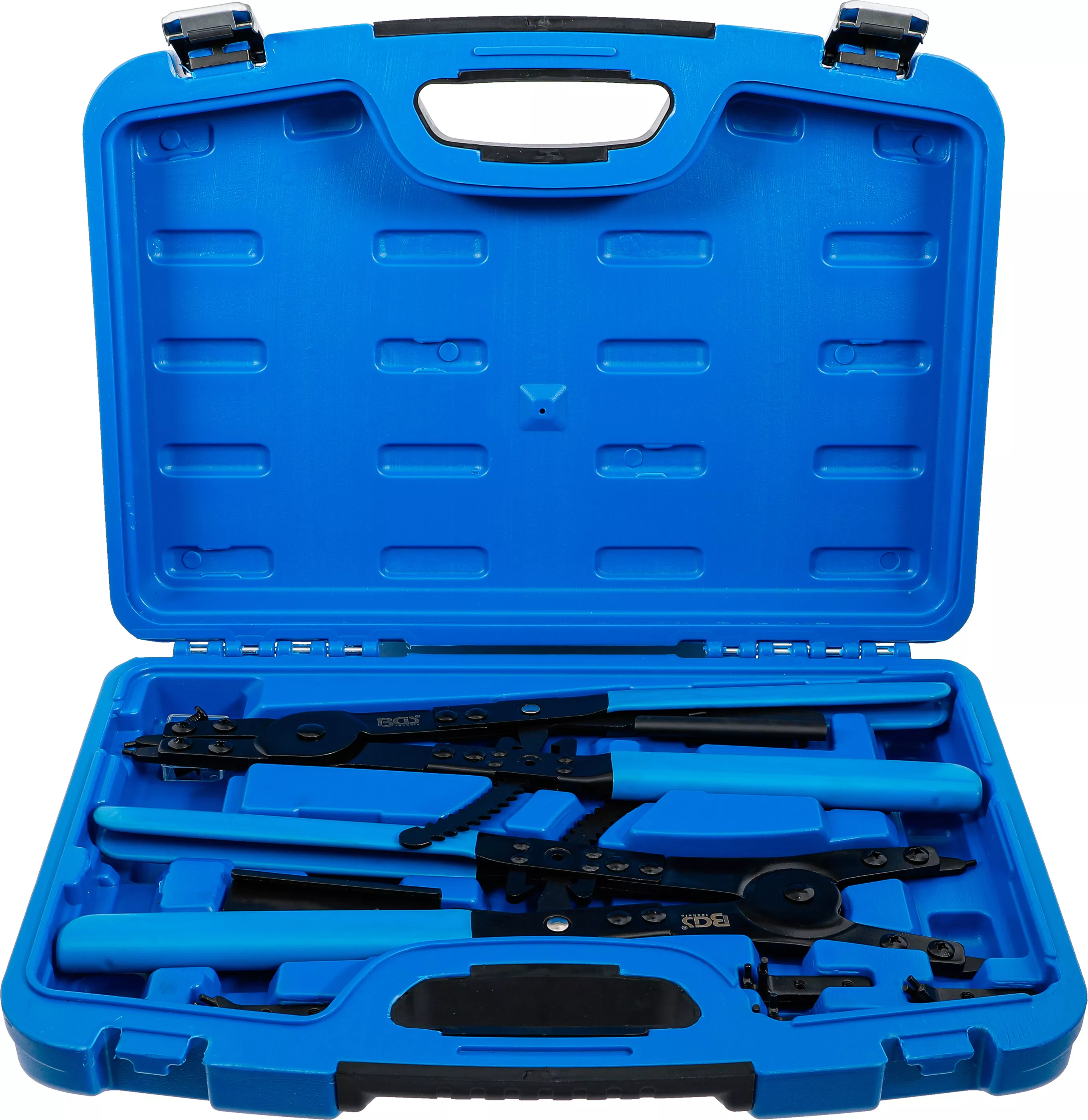 Cleşti - Set clesti inele de siguranta | pentru vehicule utilitare | varfuri interschimbabile | 400 mm